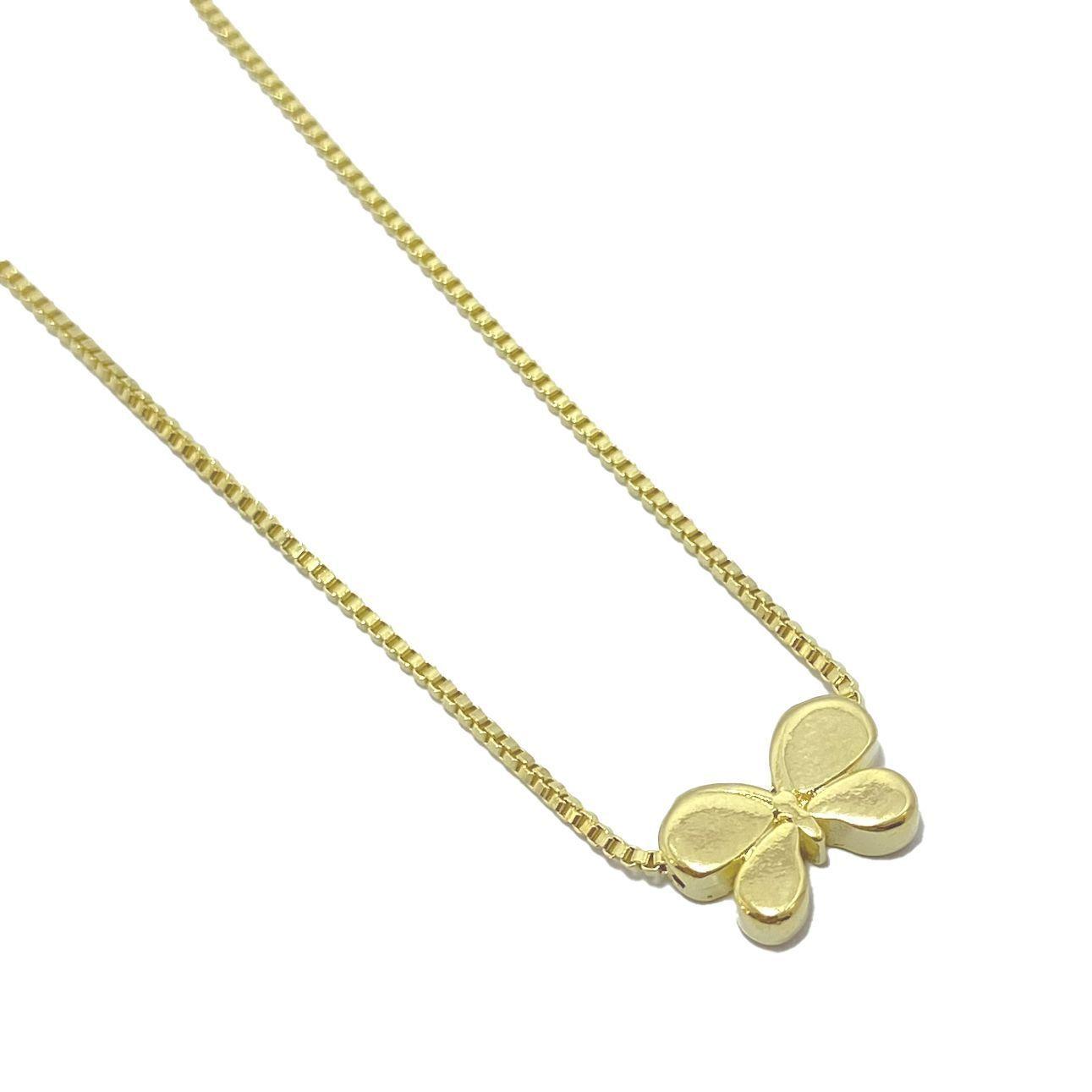 Collar Mariposa Enchapado Oro 18K-2