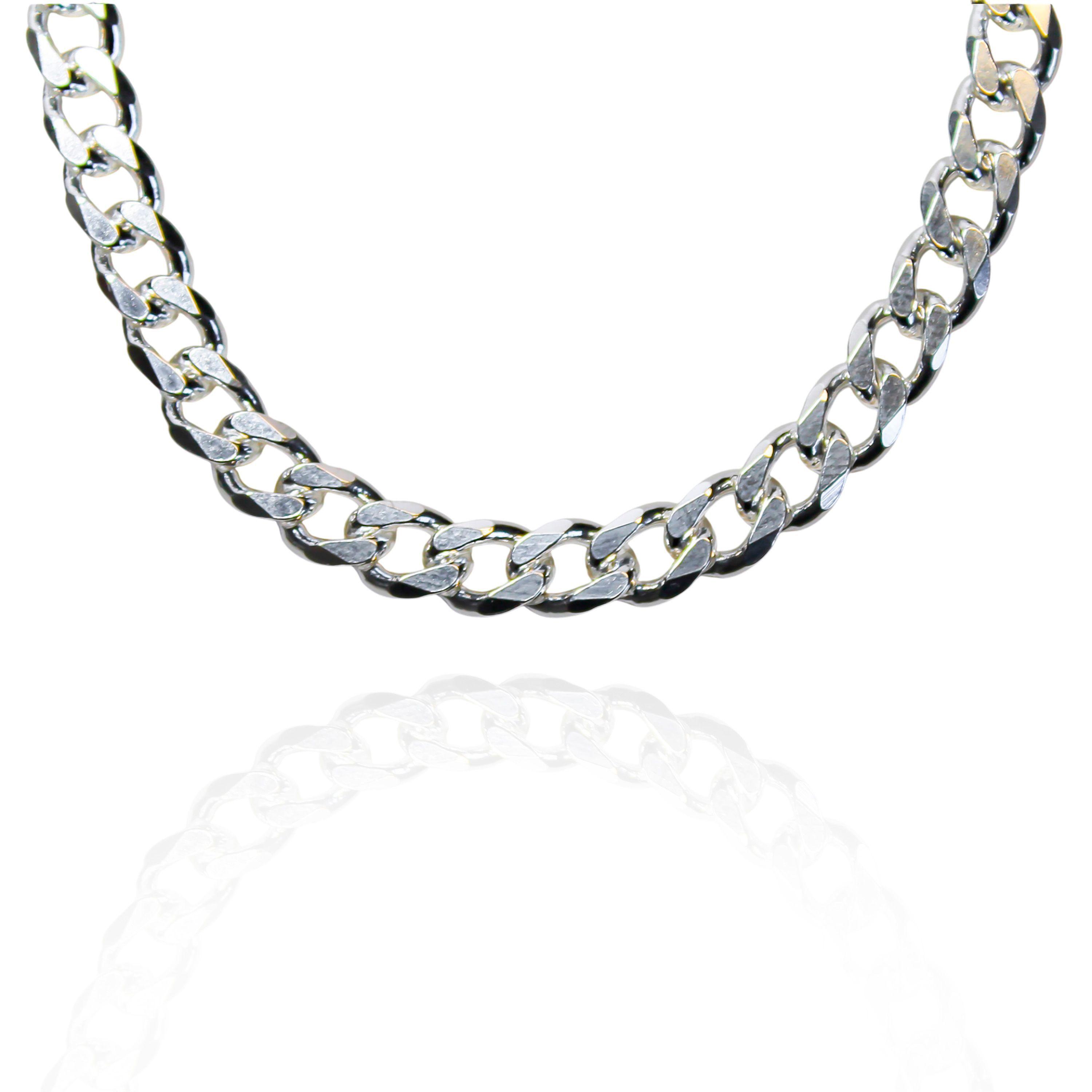 Pulsera Grumet Hombre Gruesa Plata Fina 925-2