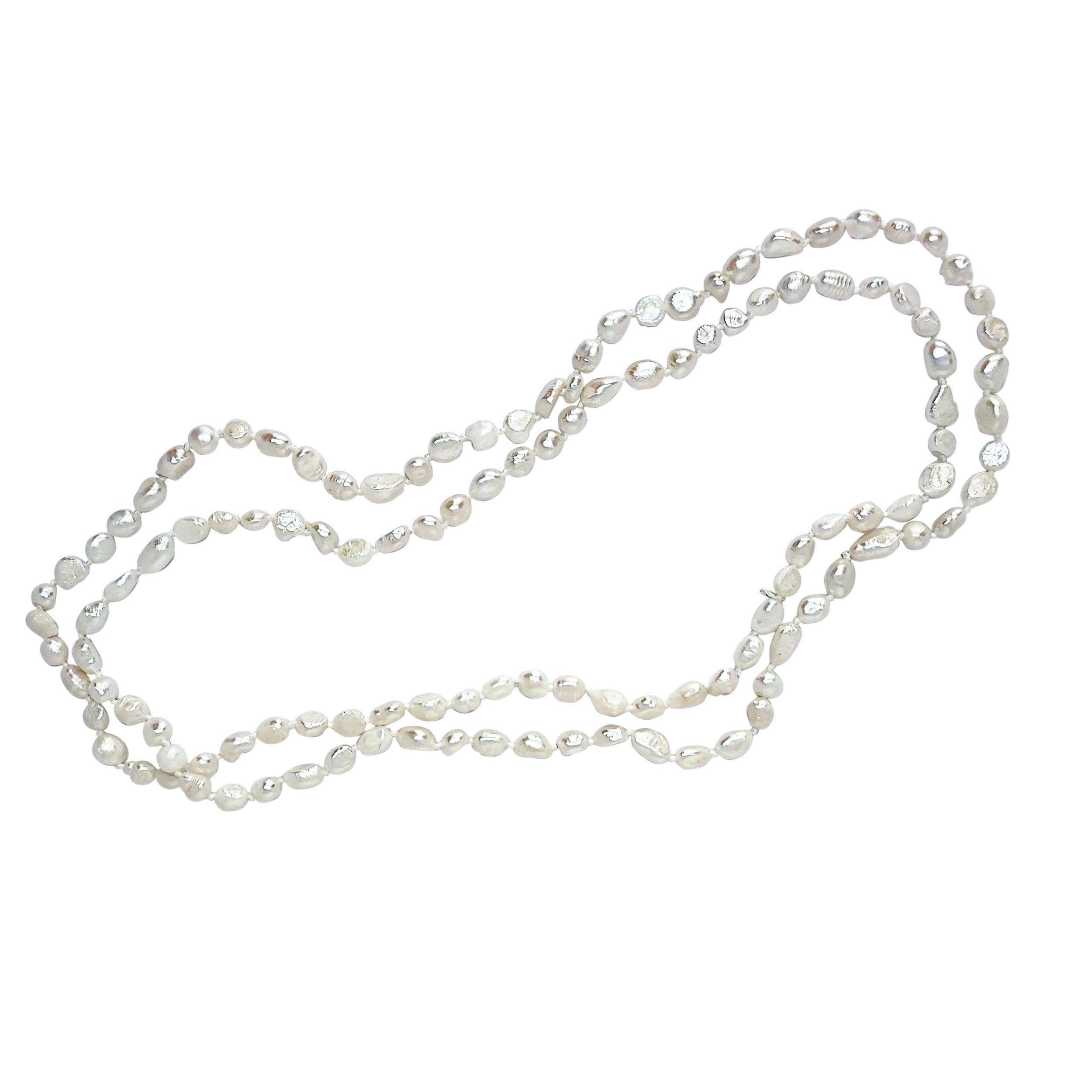 Collar Perlas De Río Magan 116cm-0