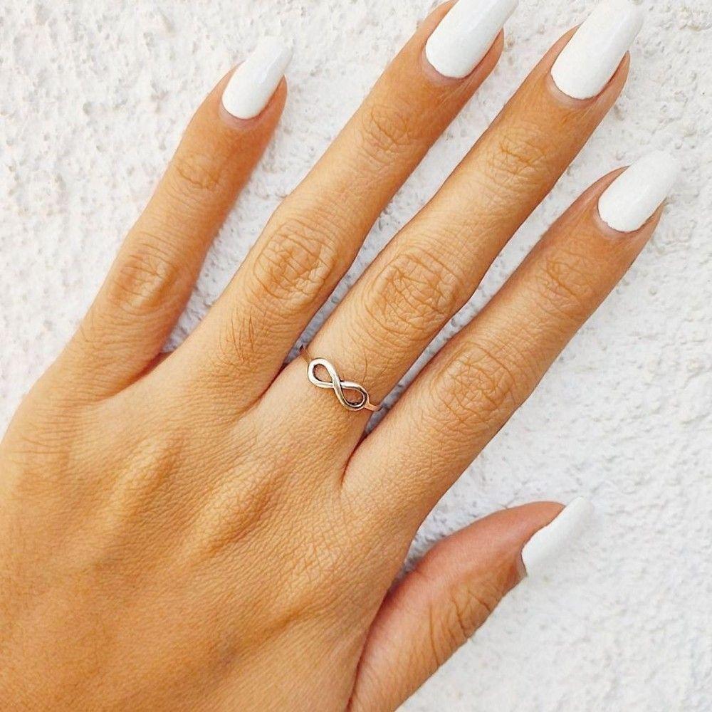 Anillo Infinito #15 Plata Fina 925-3