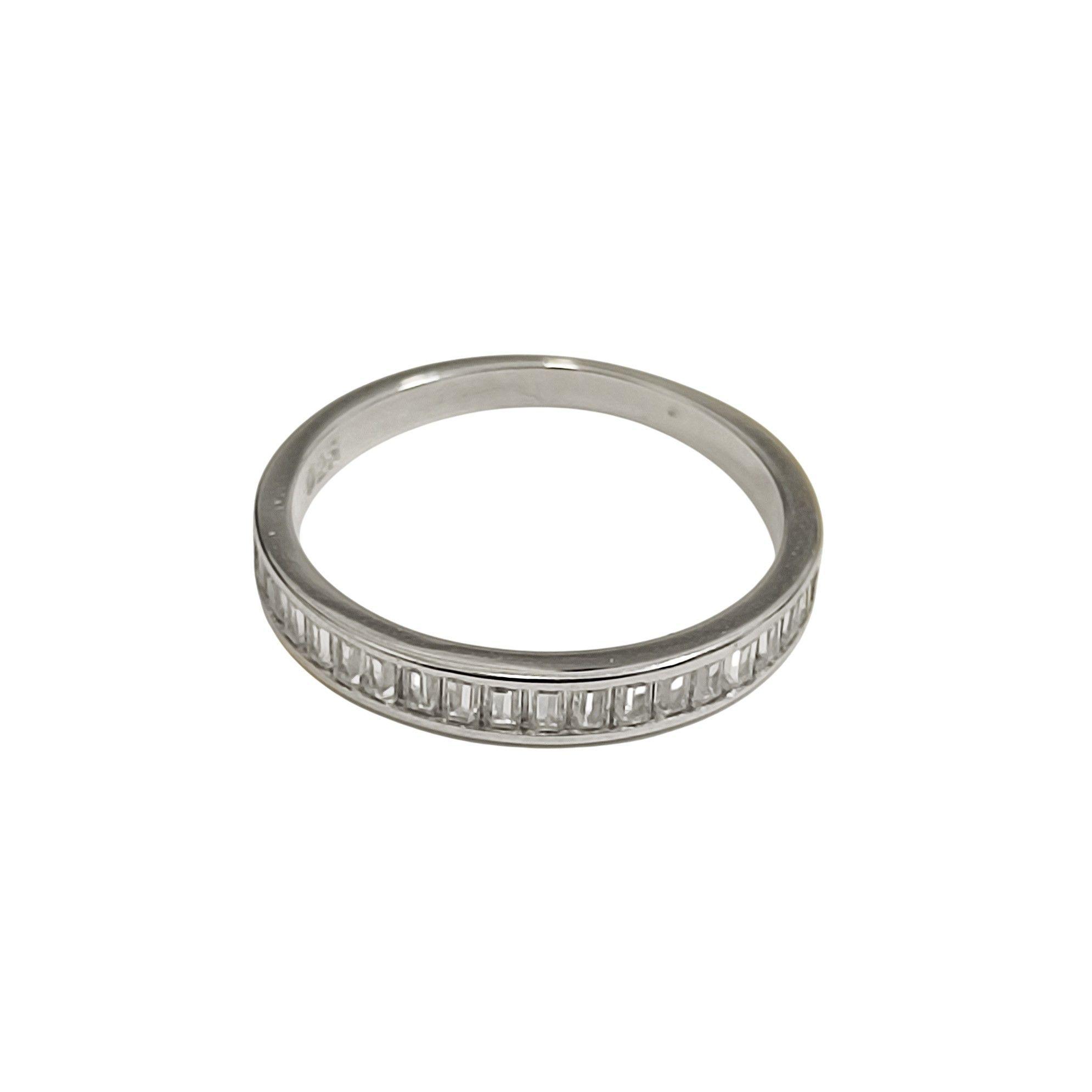 Anillo Circón Medio Cintillo Talla 16 Plata Fina 925-2