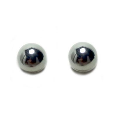 Aros Bola 5mm Plata Fina 925-2