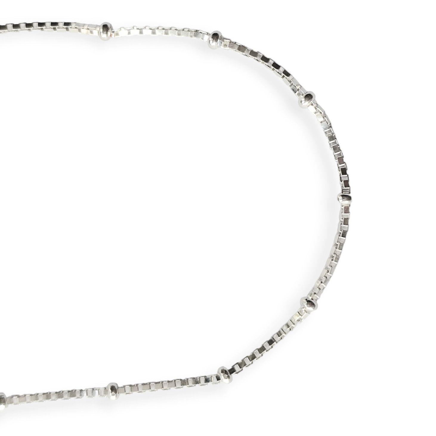 Pulsera Cadena Veneciana Donuts Mini Plata Fina 925-2