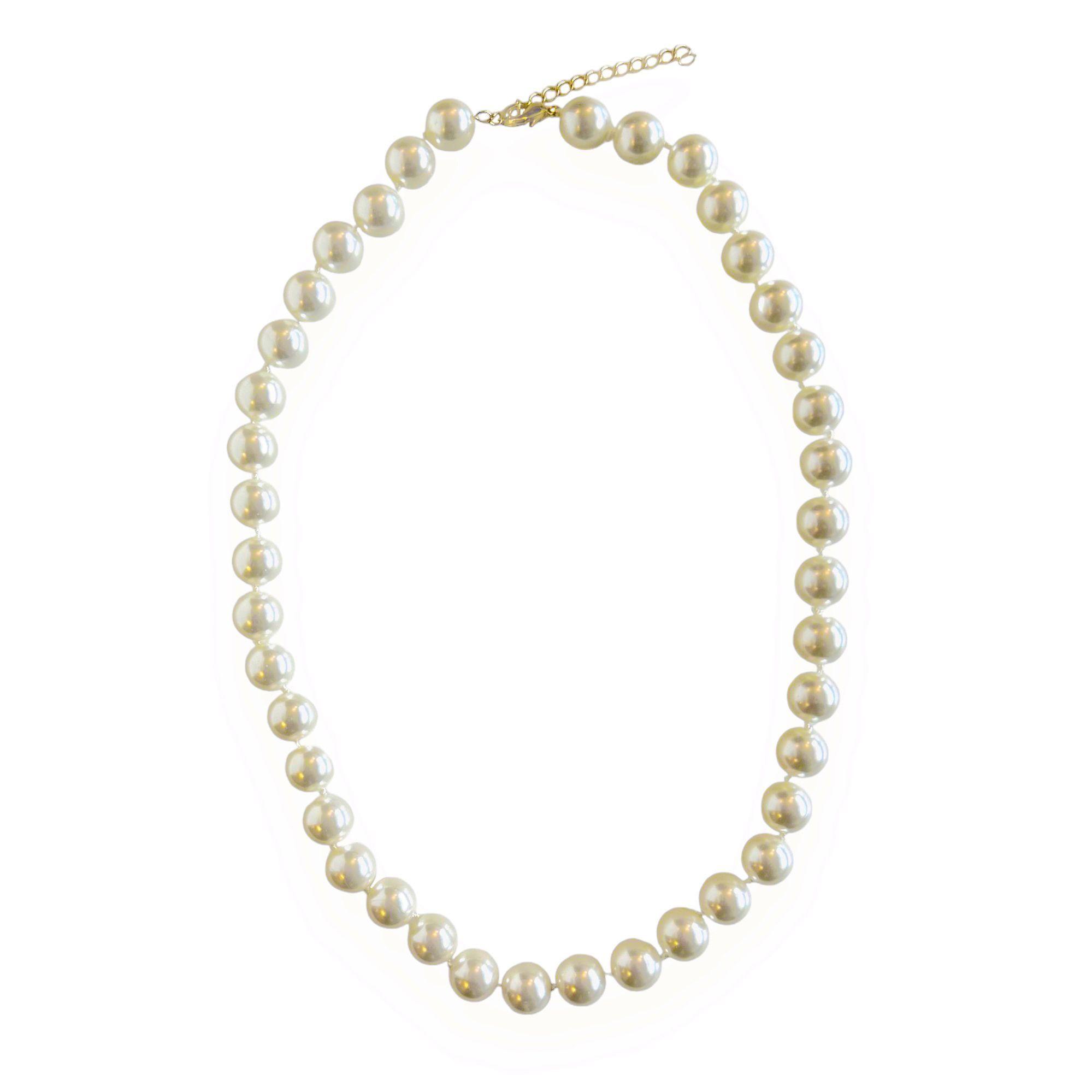 Collar Perlas 8mm Shellpearl Nácar Blanco-0