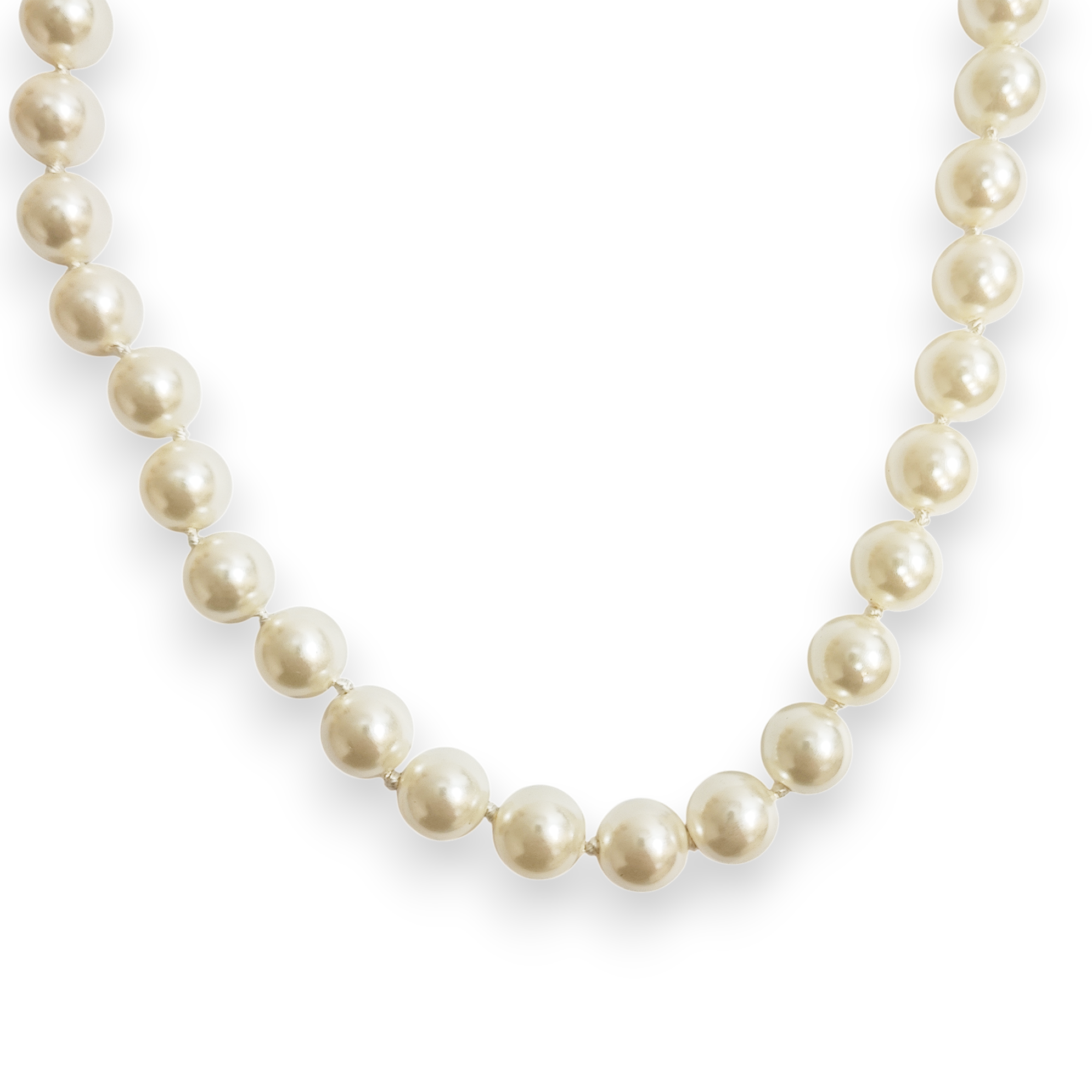Collar Perlas 8mm Shellpearl Nácar Blanco-0