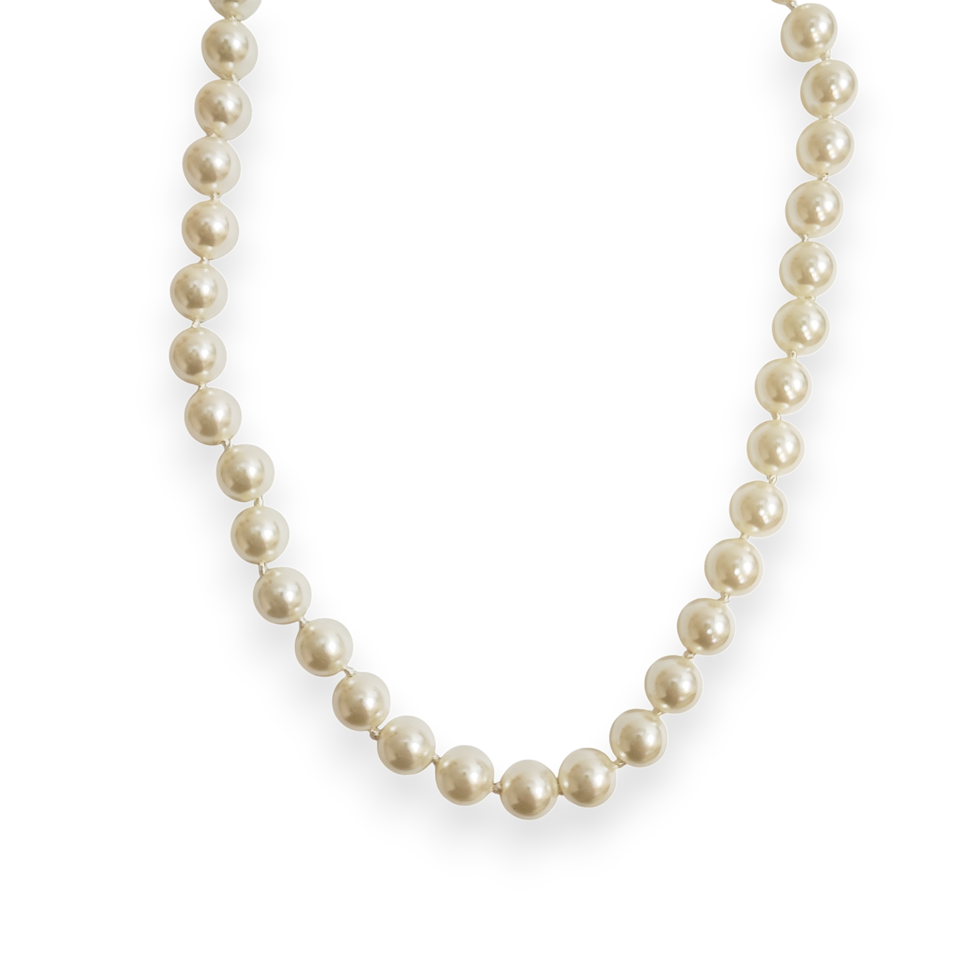 Collar Perlas 8mm Shellpearl Nácar Blanco-1
