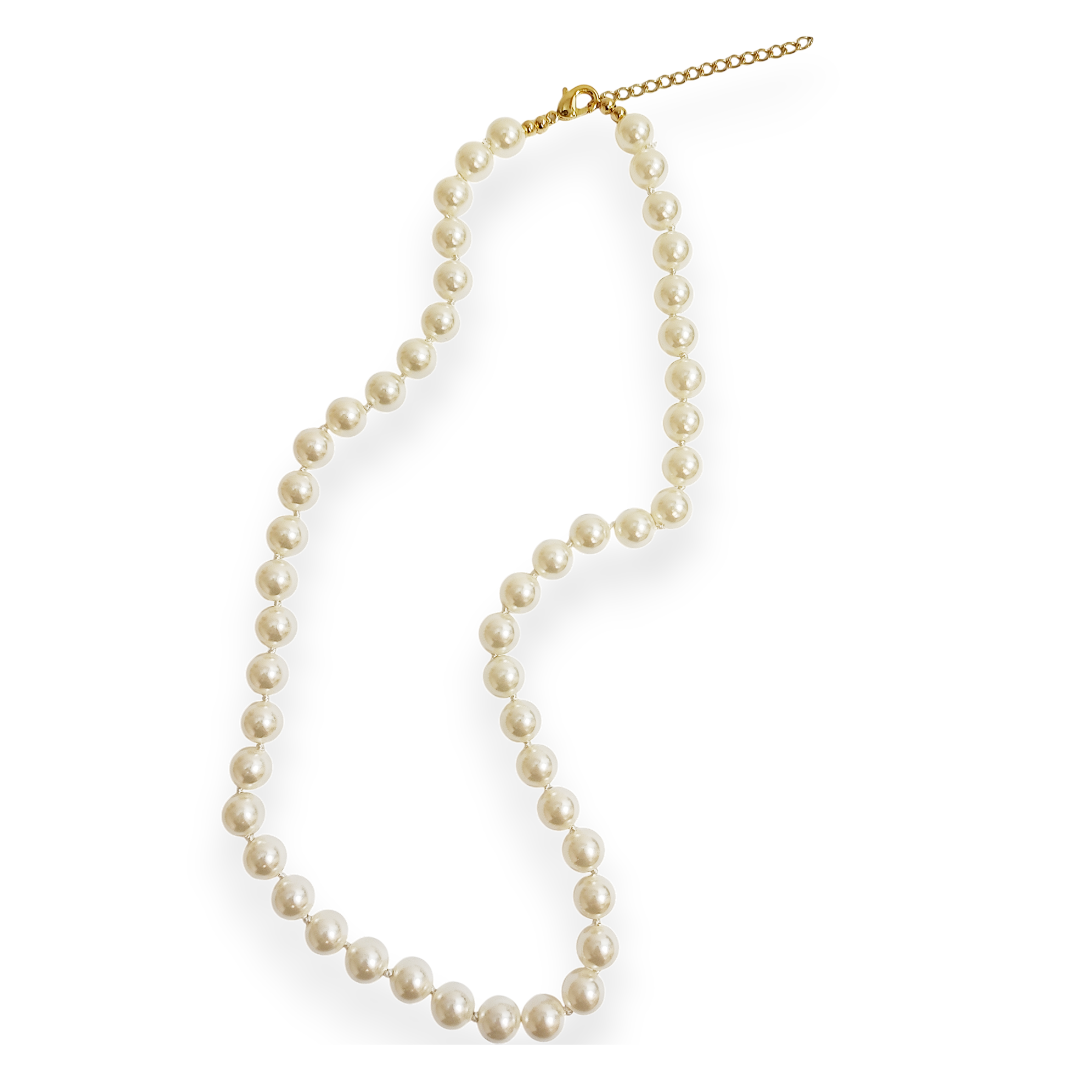 Collar Perlas 8mm Shellpearl Nácar Blanco-2