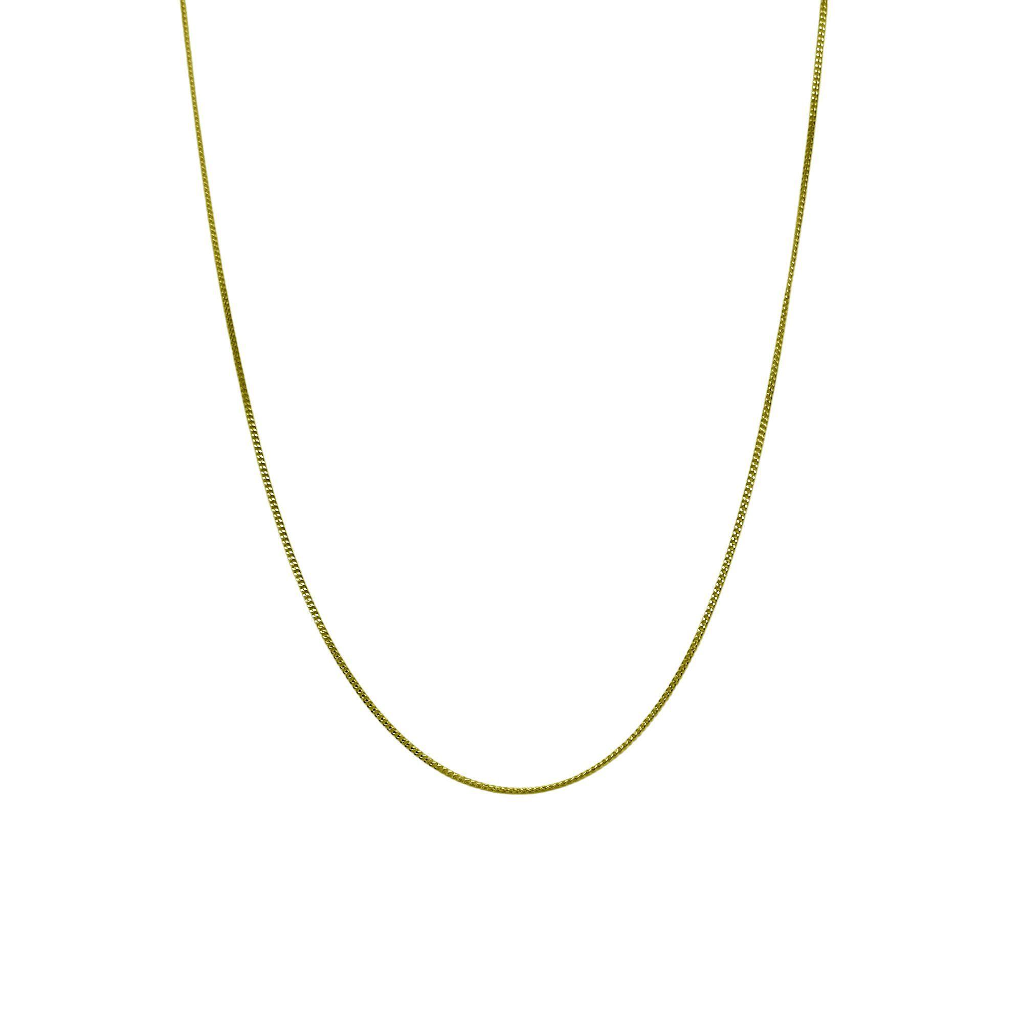  Cadena Grumet Fina Enchapado Oro 18K-0
