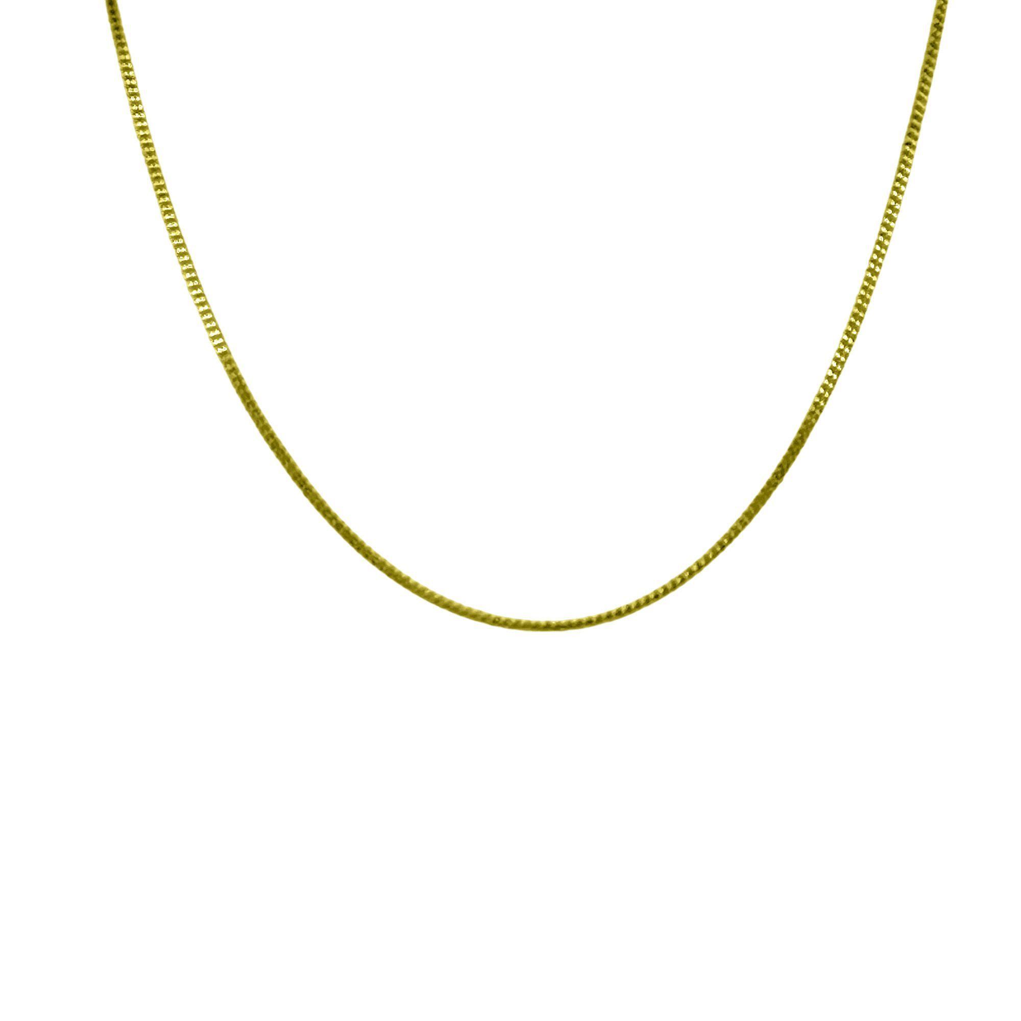  Cadena Grumet Fina Enchapado Oro 18K-2