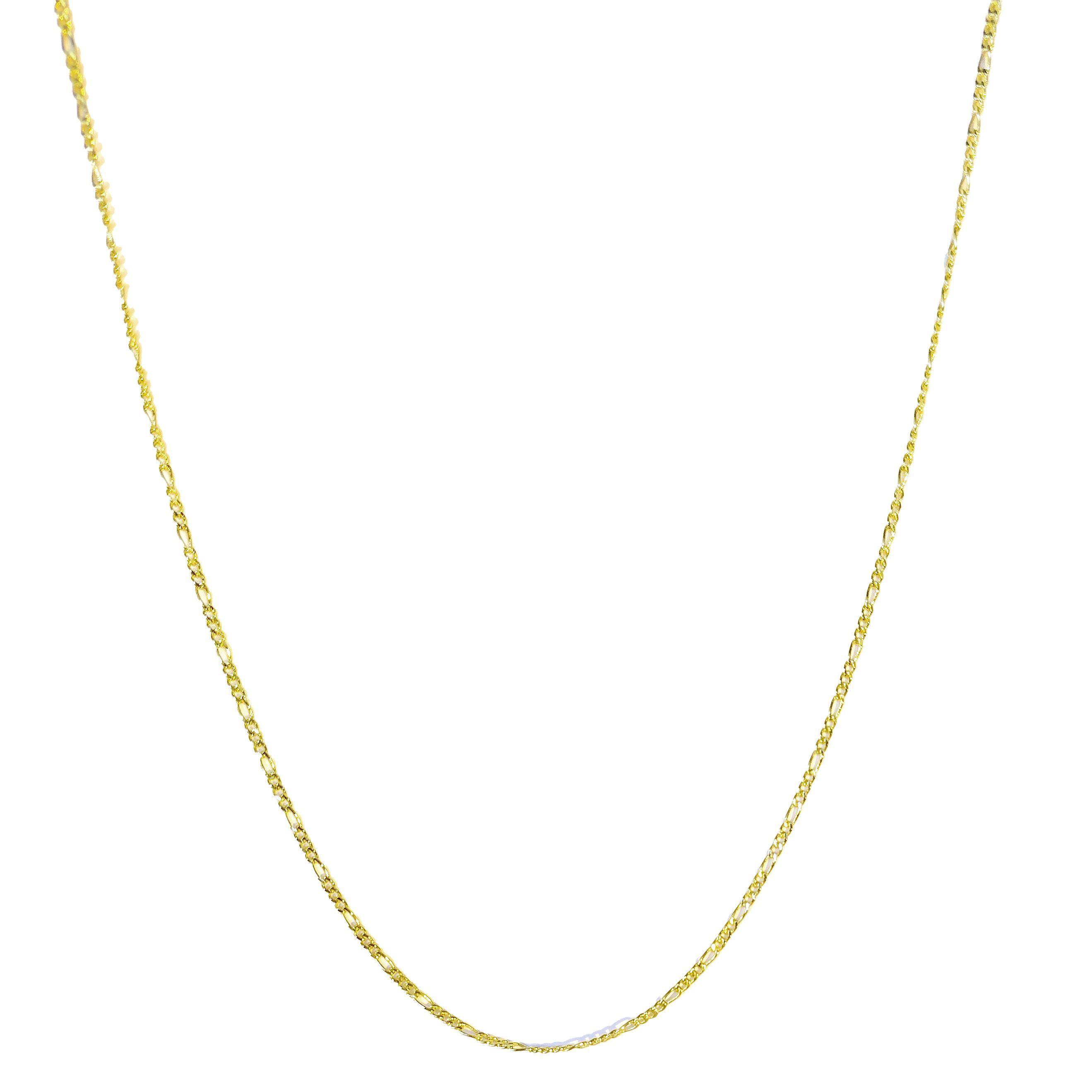 Cadena Óvalos Enchapado Oro 18K-0