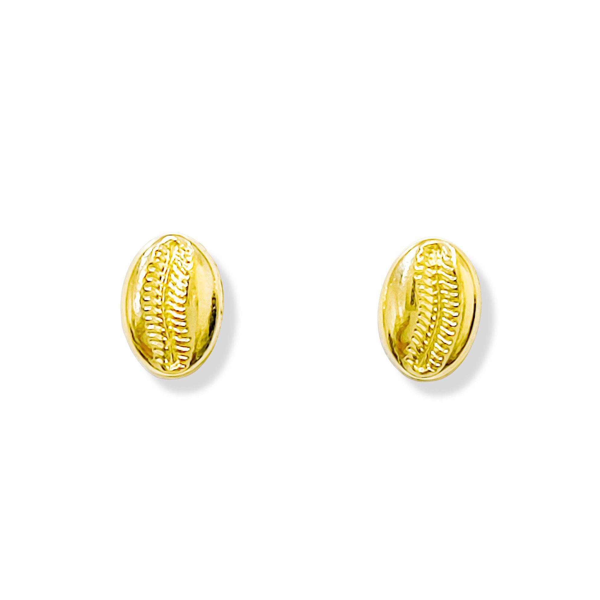 Aros Conchita 8mm Enchapado Oro 18K-2