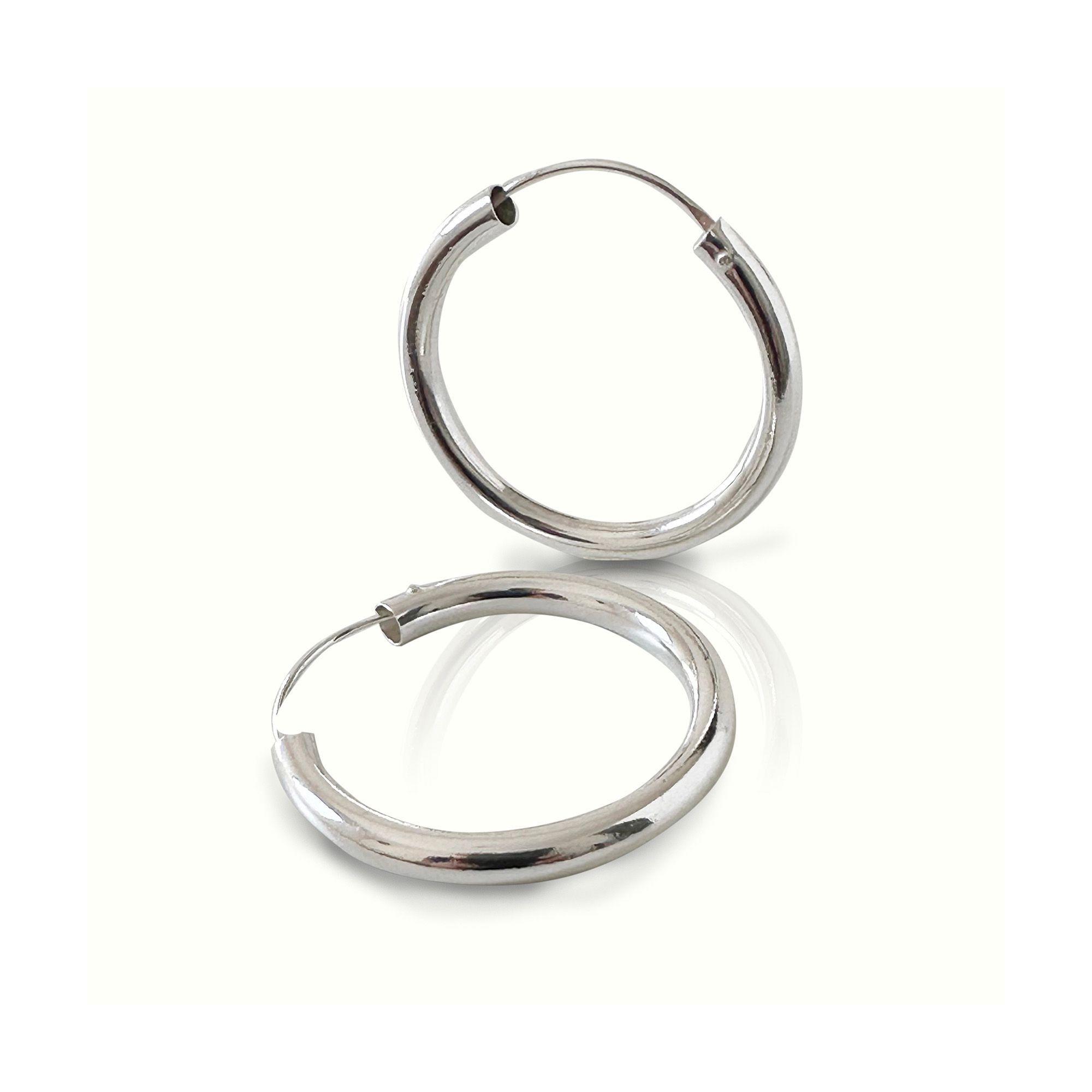 Aros Argolla Ruby Plata Fina 925-2