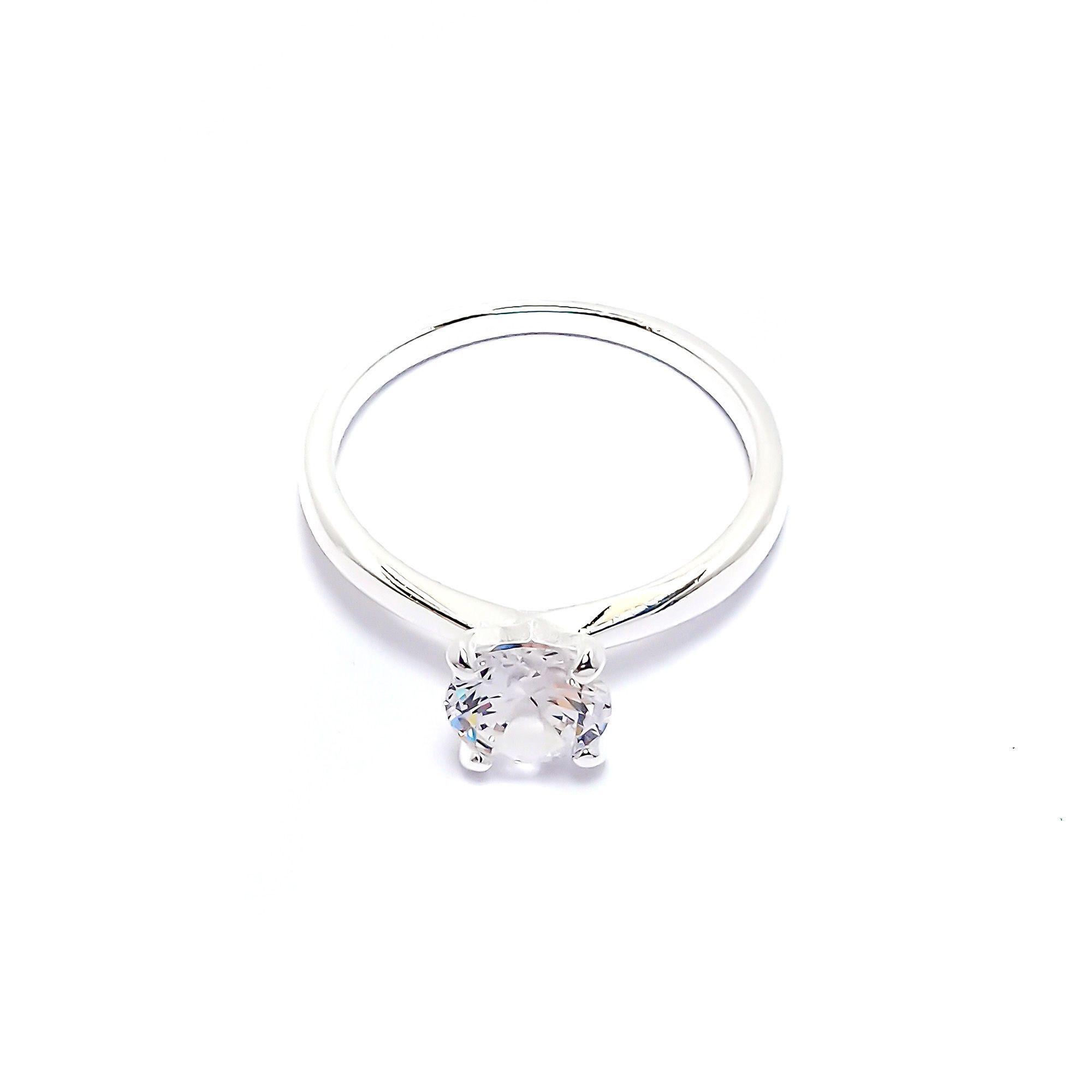 Anillo Solitario Plata Fina 925-2