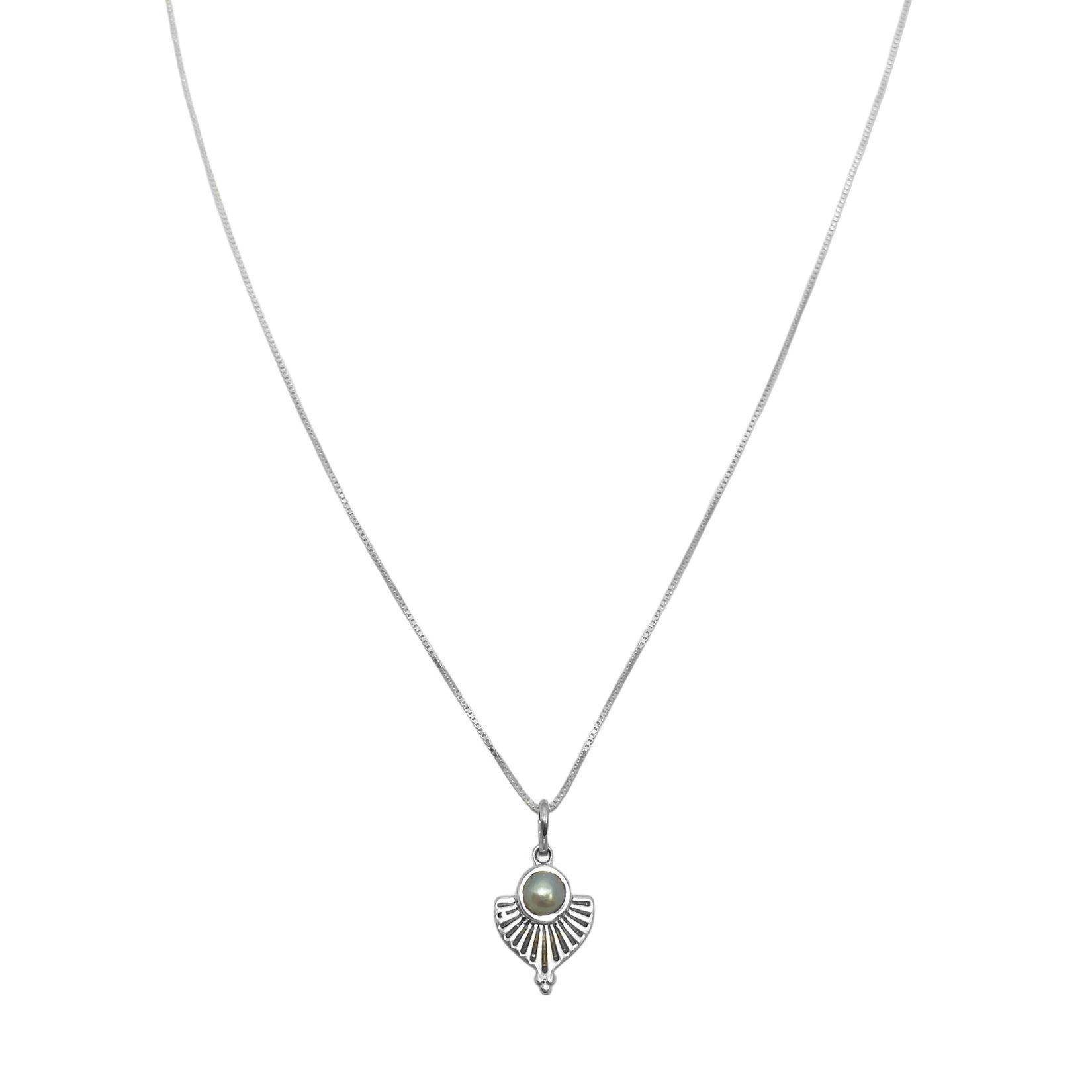 Collar Hari Perla Plata Fina 925-2