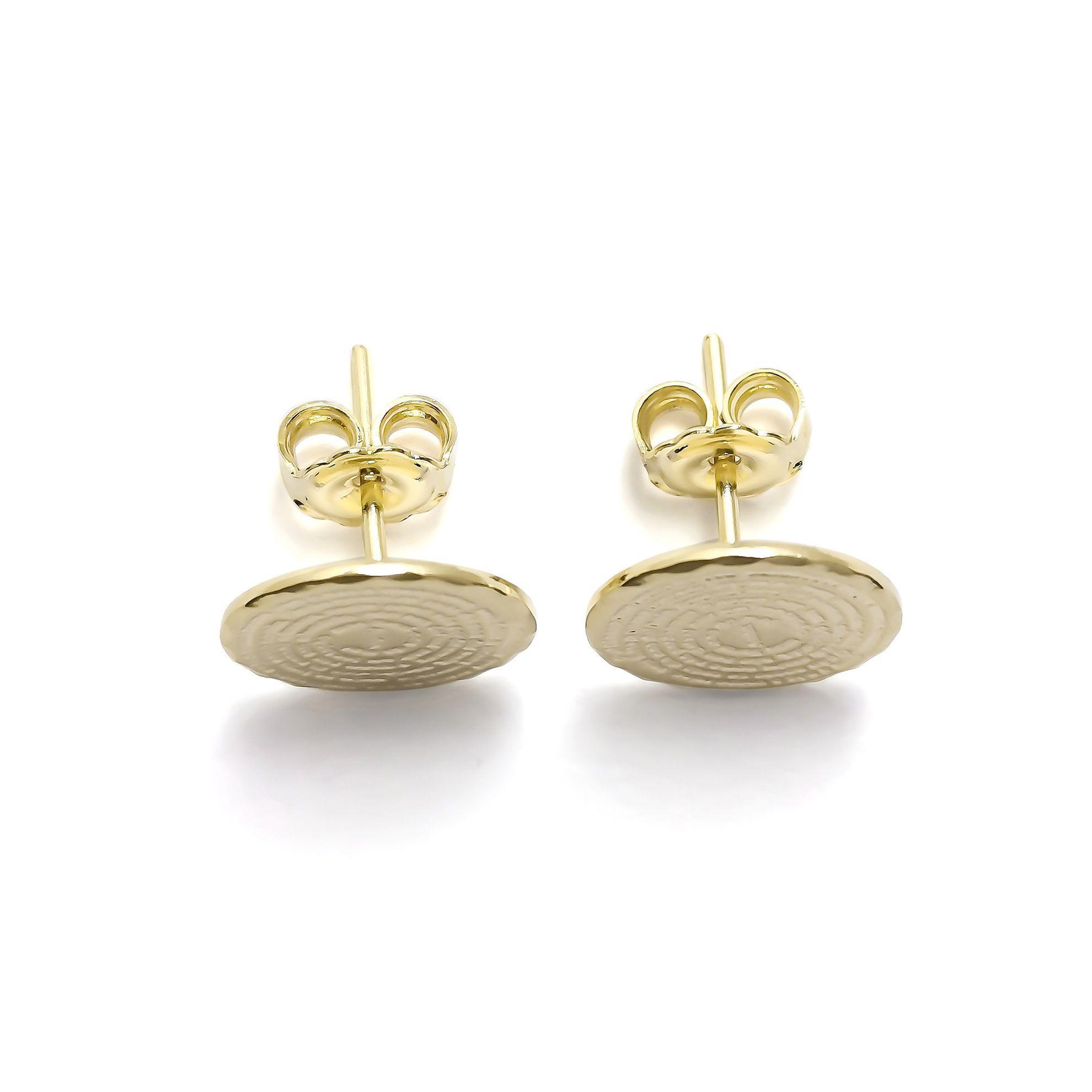 Aros Padre Nuestro Enchapado Oro 18K-2