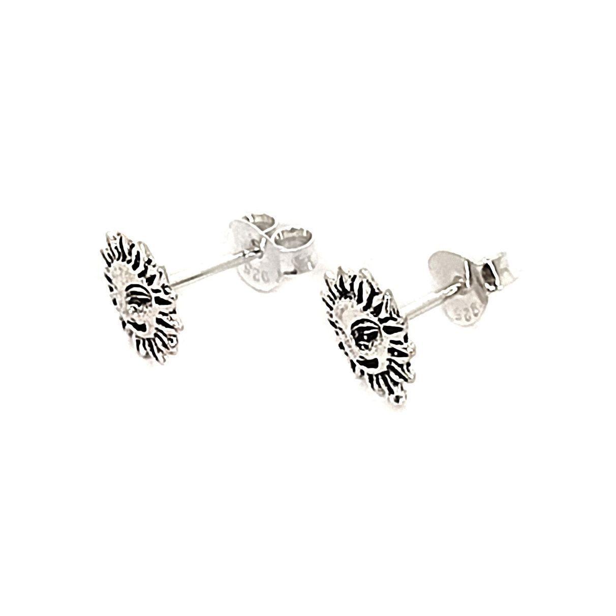 Aros Sol Plata Fina 925-2