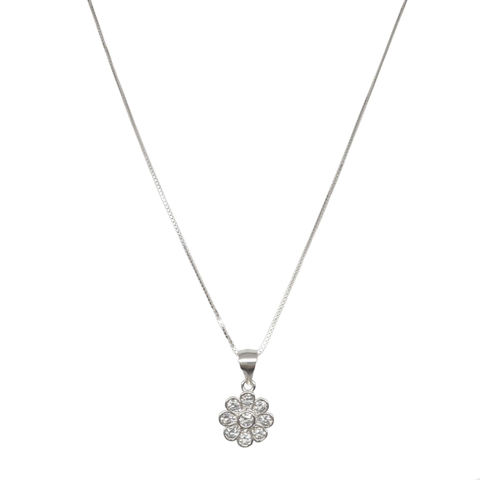 Collar Mariposa Circón Plata Fina 925-2