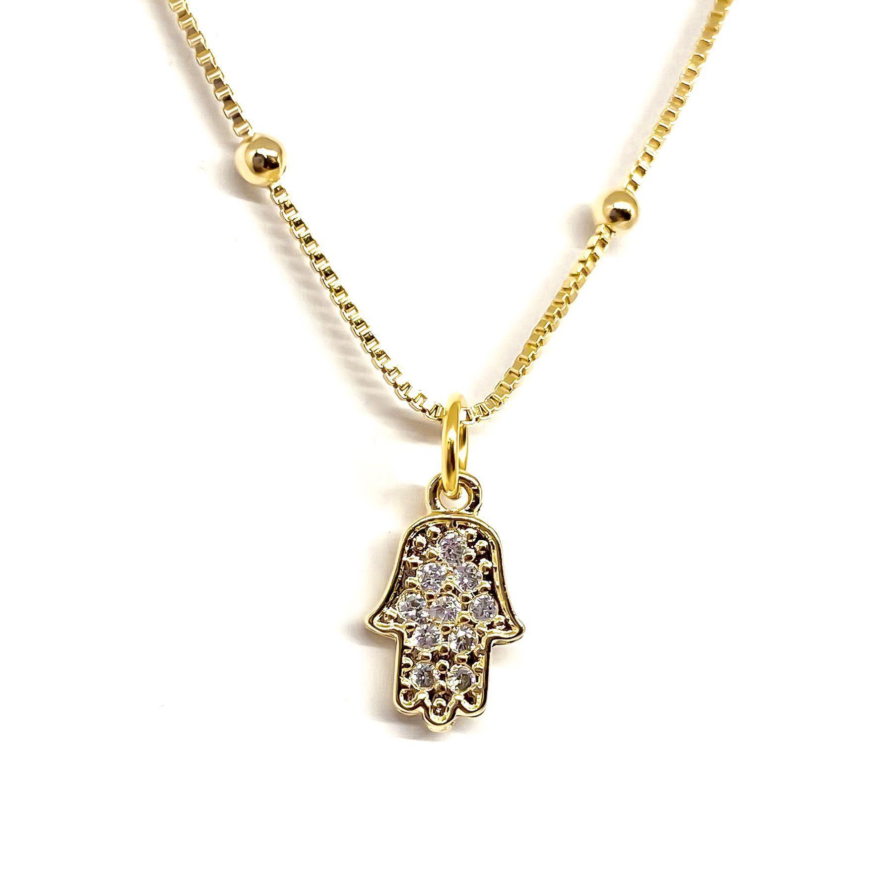 Collar Zaida Enchapado Oro 18K-2