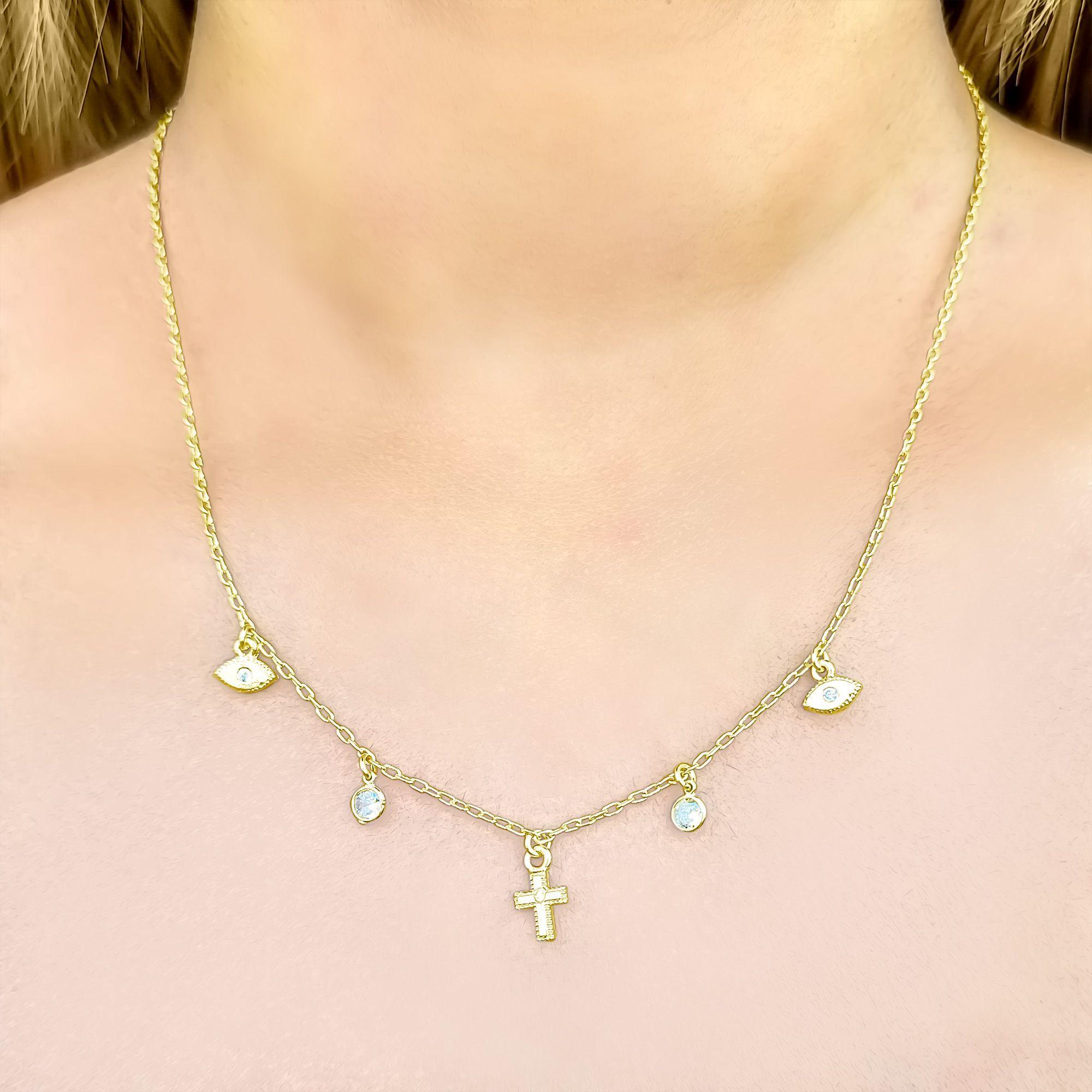 Collar Místico Enchapado Oro 18K-2