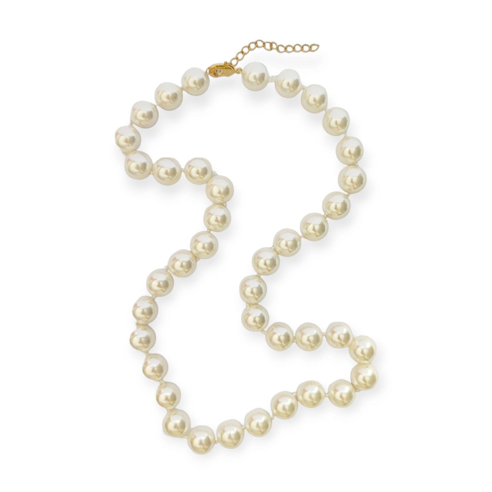 Collar Perlas 10mm Shellpearl Nácar Blanco-1