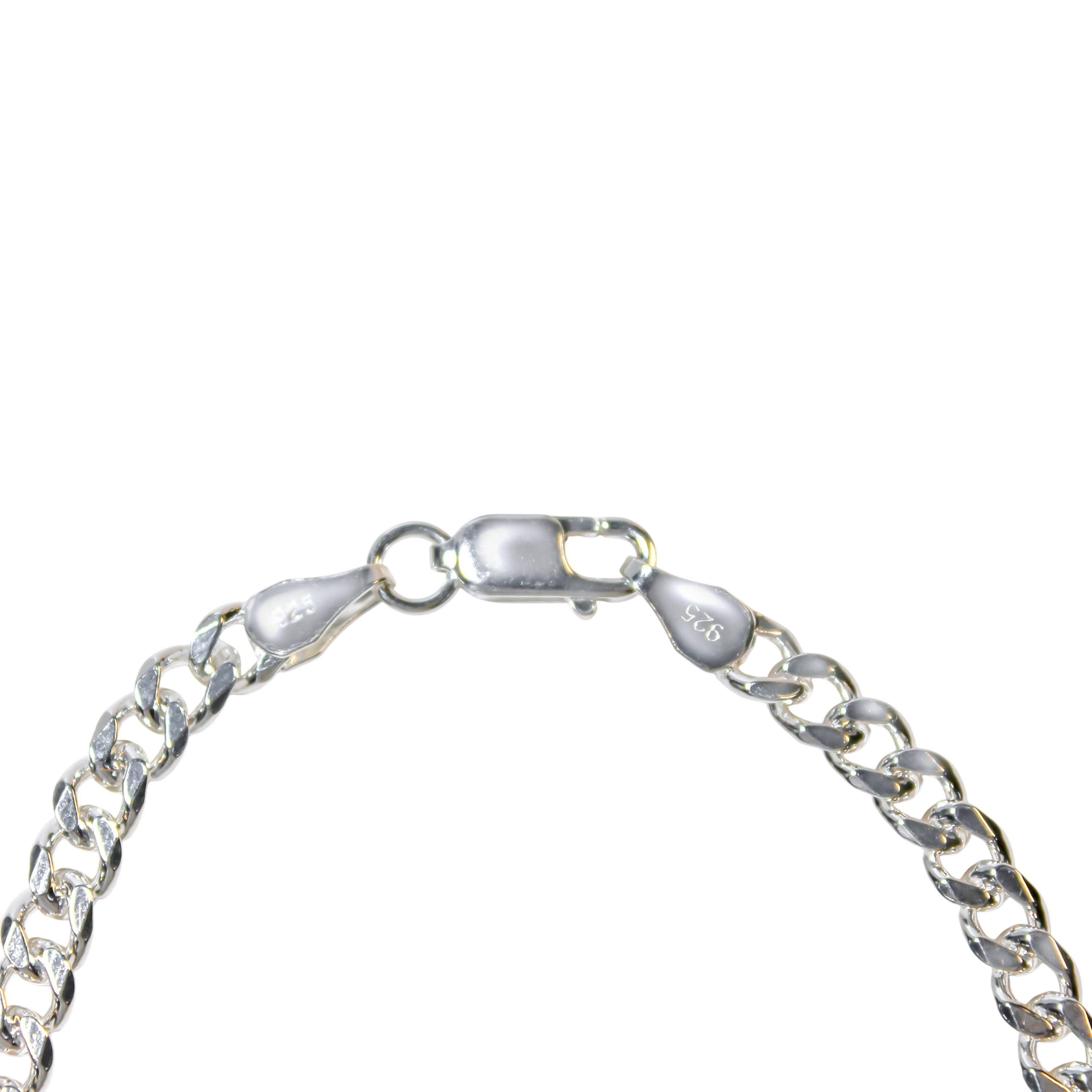Pulsera Grumet Hombre Plata Fina 925-2