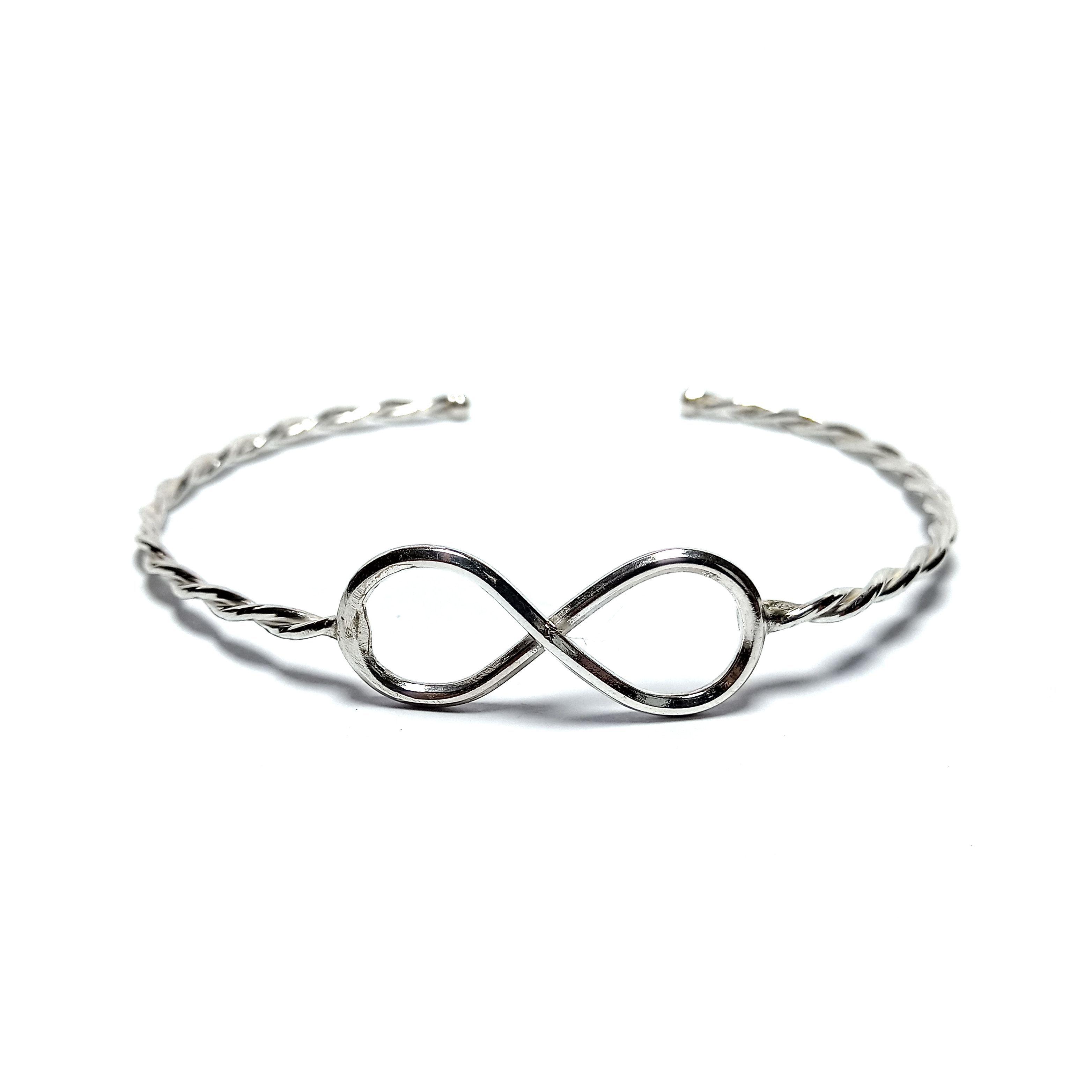 Esclava Infinito Plata Fina 925-2