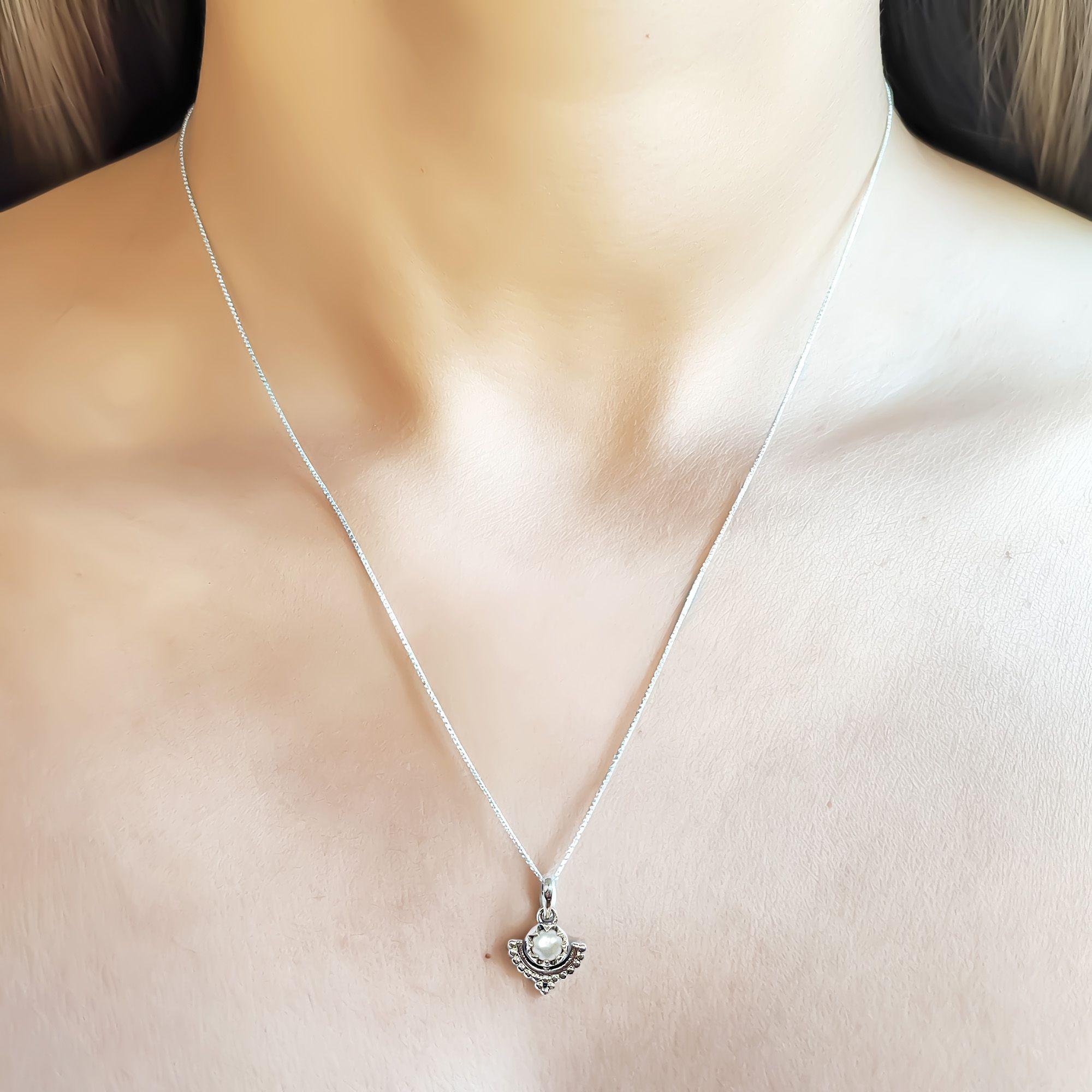 Collar Perla De Río Brahma Plata Fina 925-3