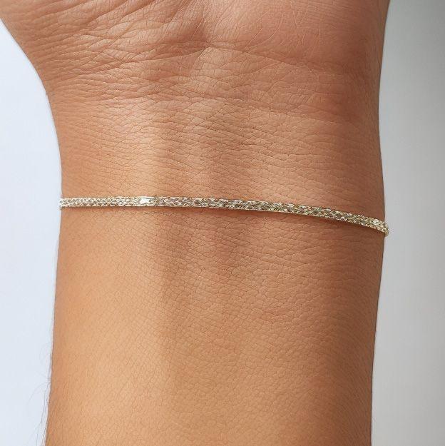 Pulsera Panter Plata Fina 925-3