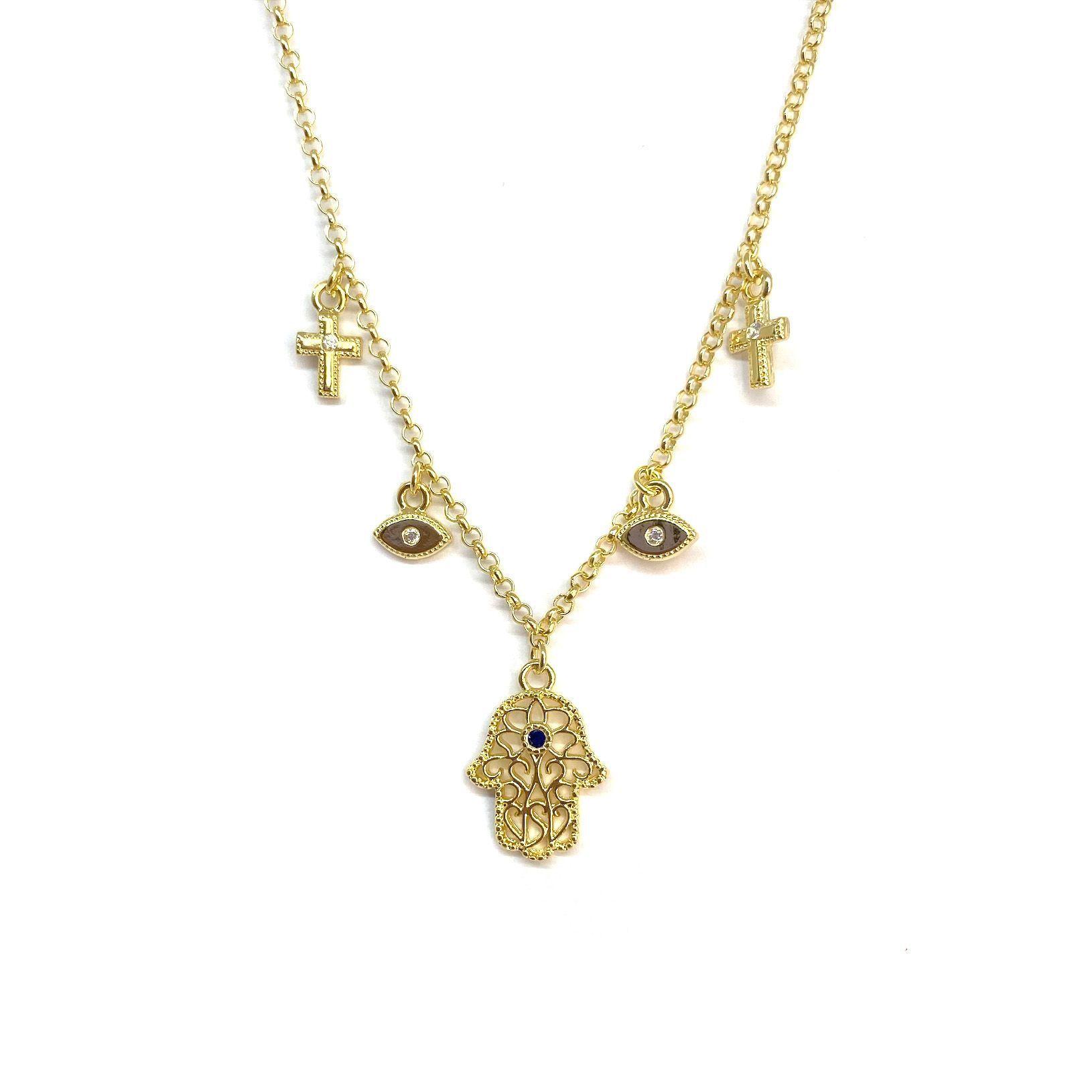 Collar Jamésh Enchapado Oro 18K-0