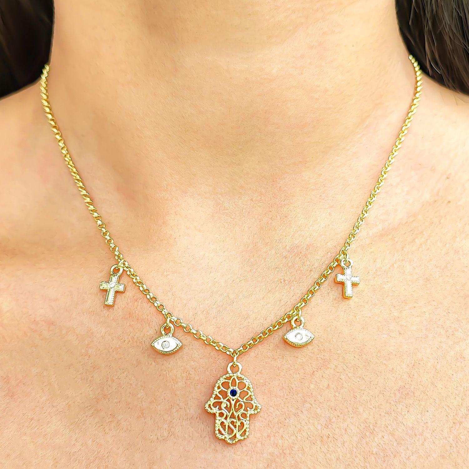 Collar Jamésh Enchapado Oro 18K-1