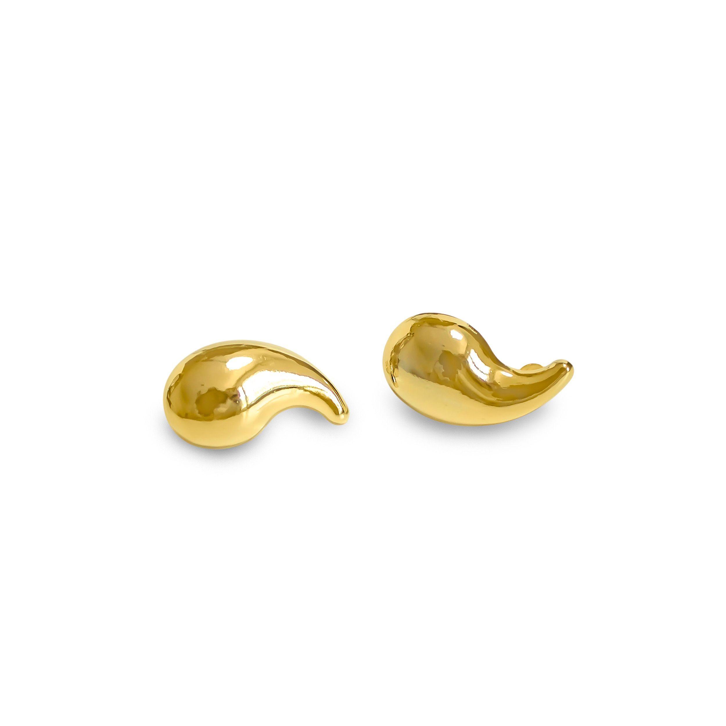 Aros Valentina Gota Enchapado Oro 18K-2