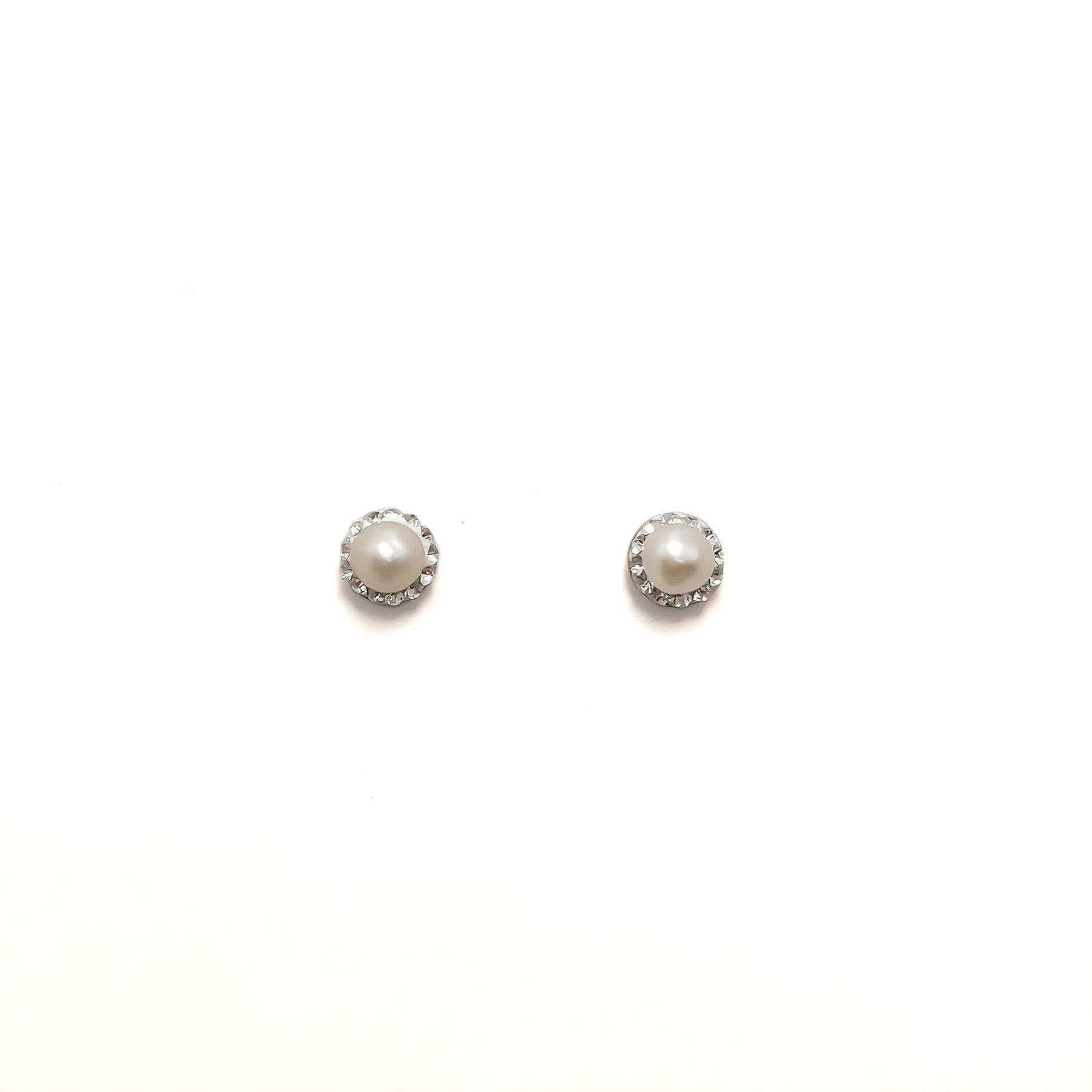 Aros Perla de Río Circones Plata Fina 925-2