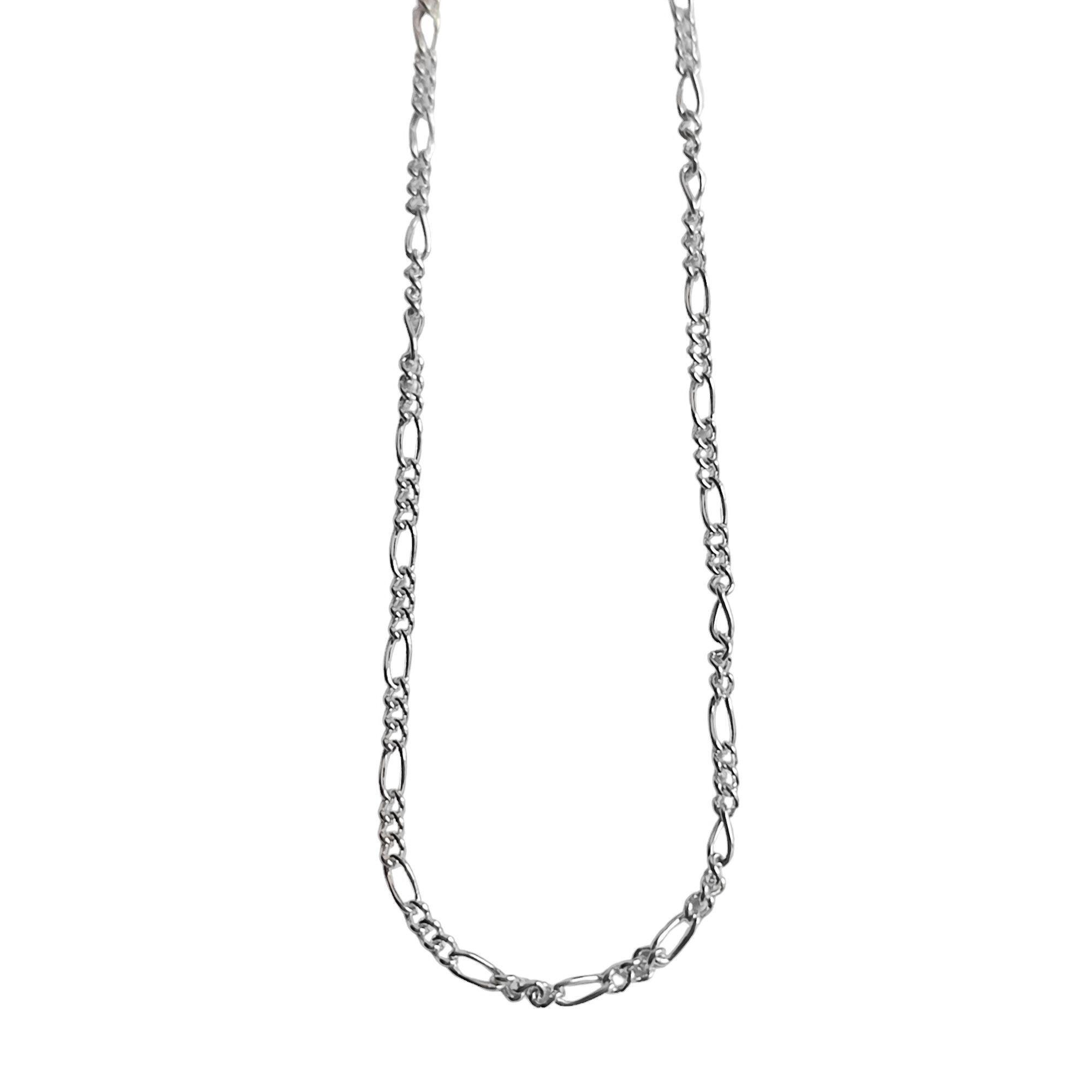 Cadena Eslabón 40Cm Plata Fina 925 -2