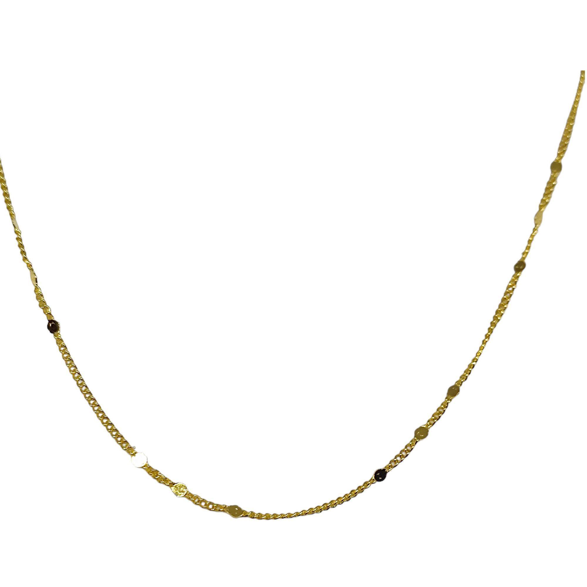 Cadena Gio 44cm Enchapado Oro 18K-2