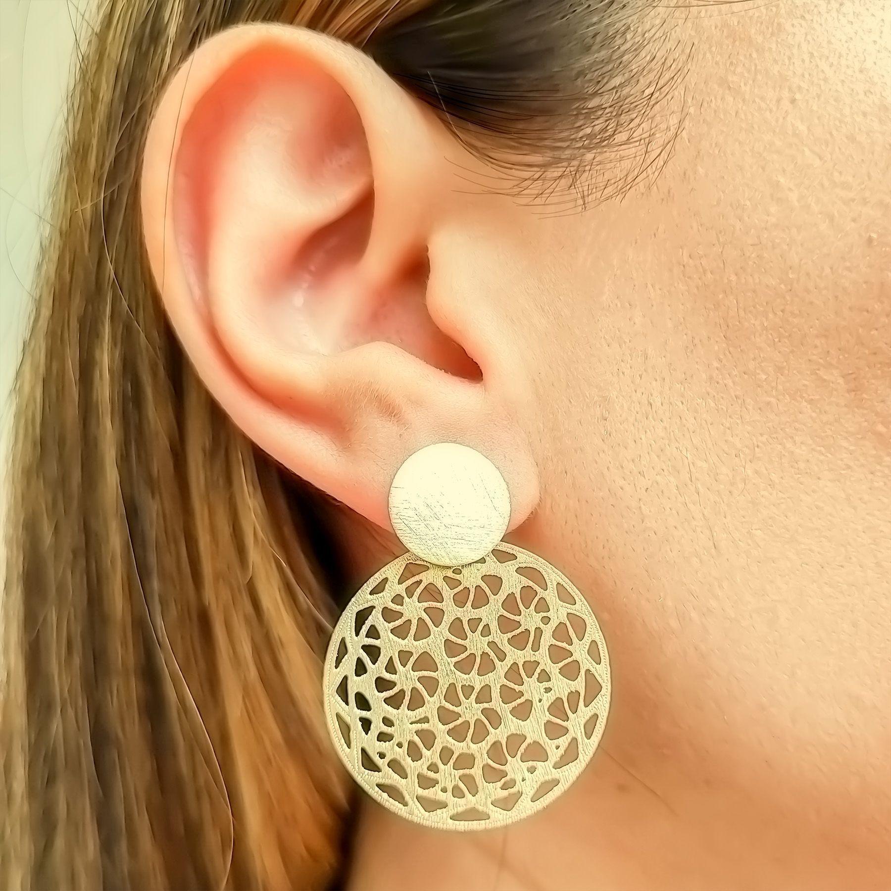 Aros Noa Enchapado Oro 18K-2