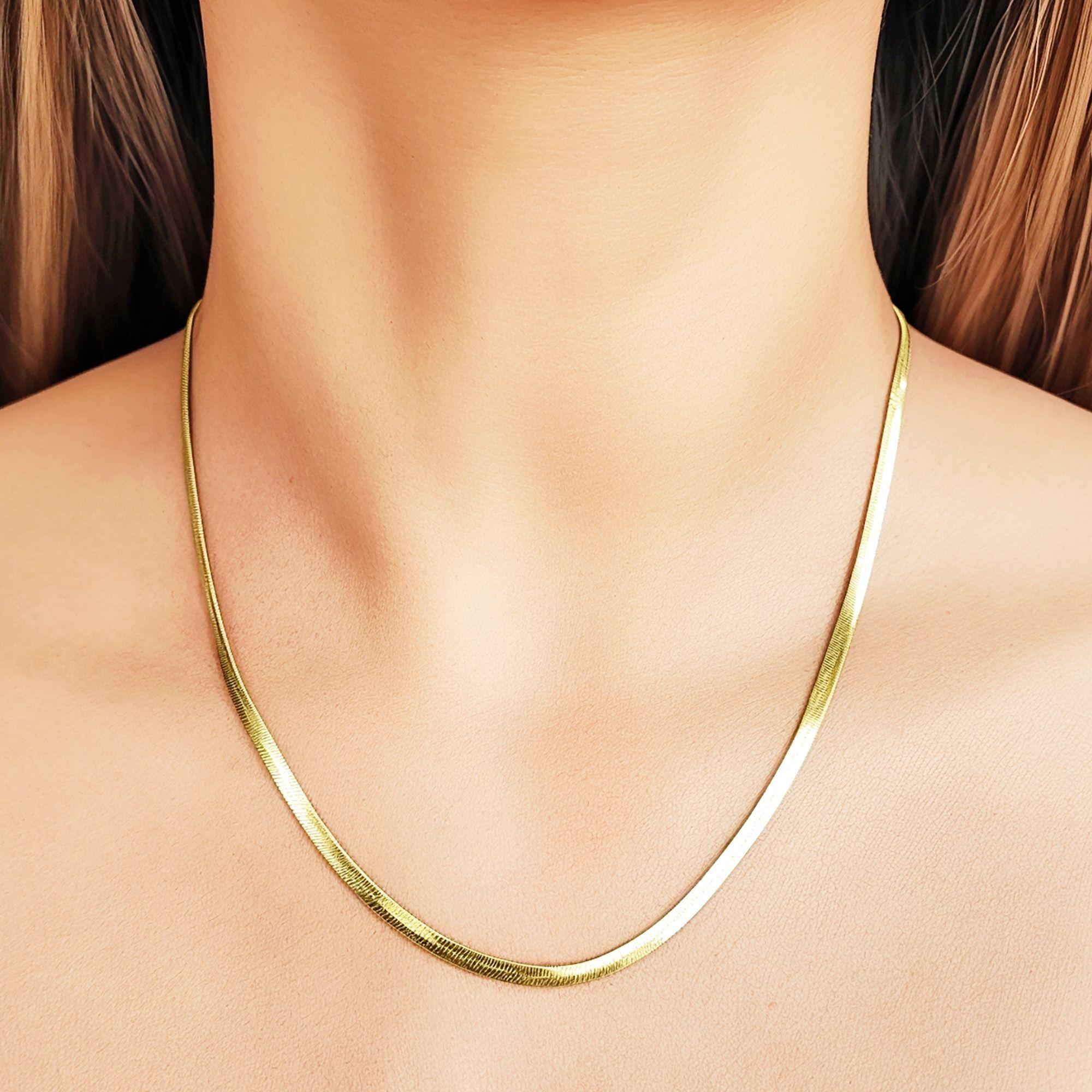 Collar Cinta Enchapado Oro 18K-2