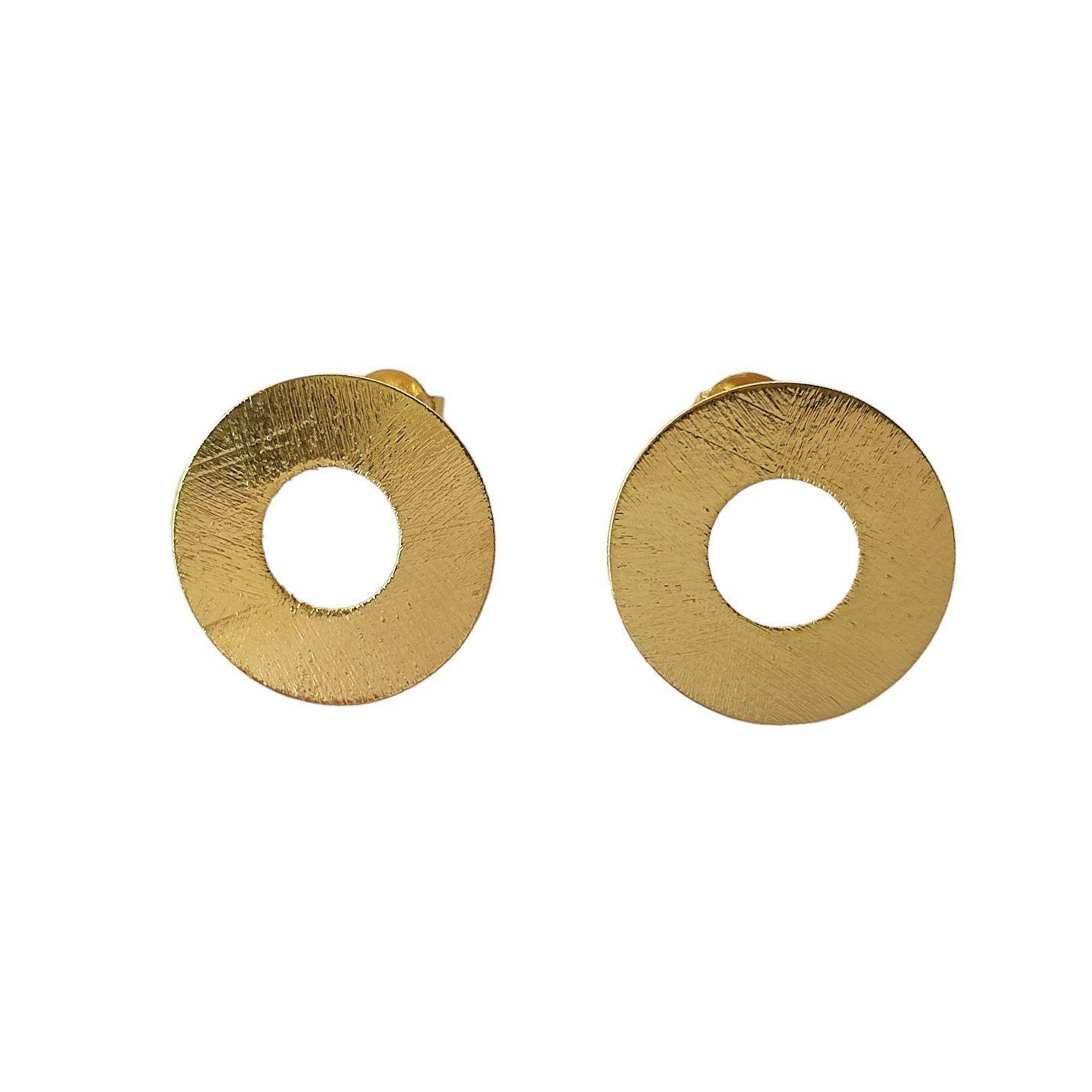 Aros Isis Enchapado Oro 18K-1