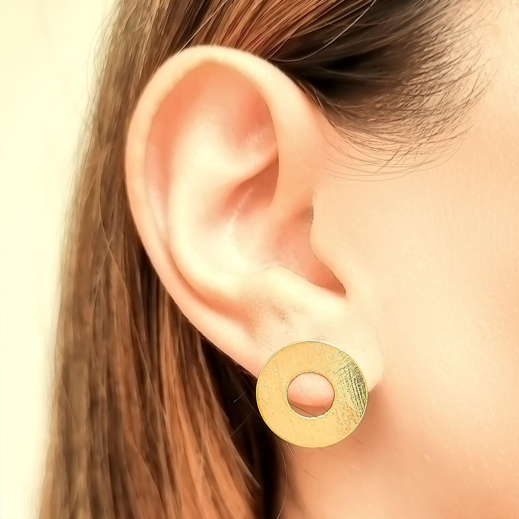 Aros Isis Enchapado Oro 18K-2