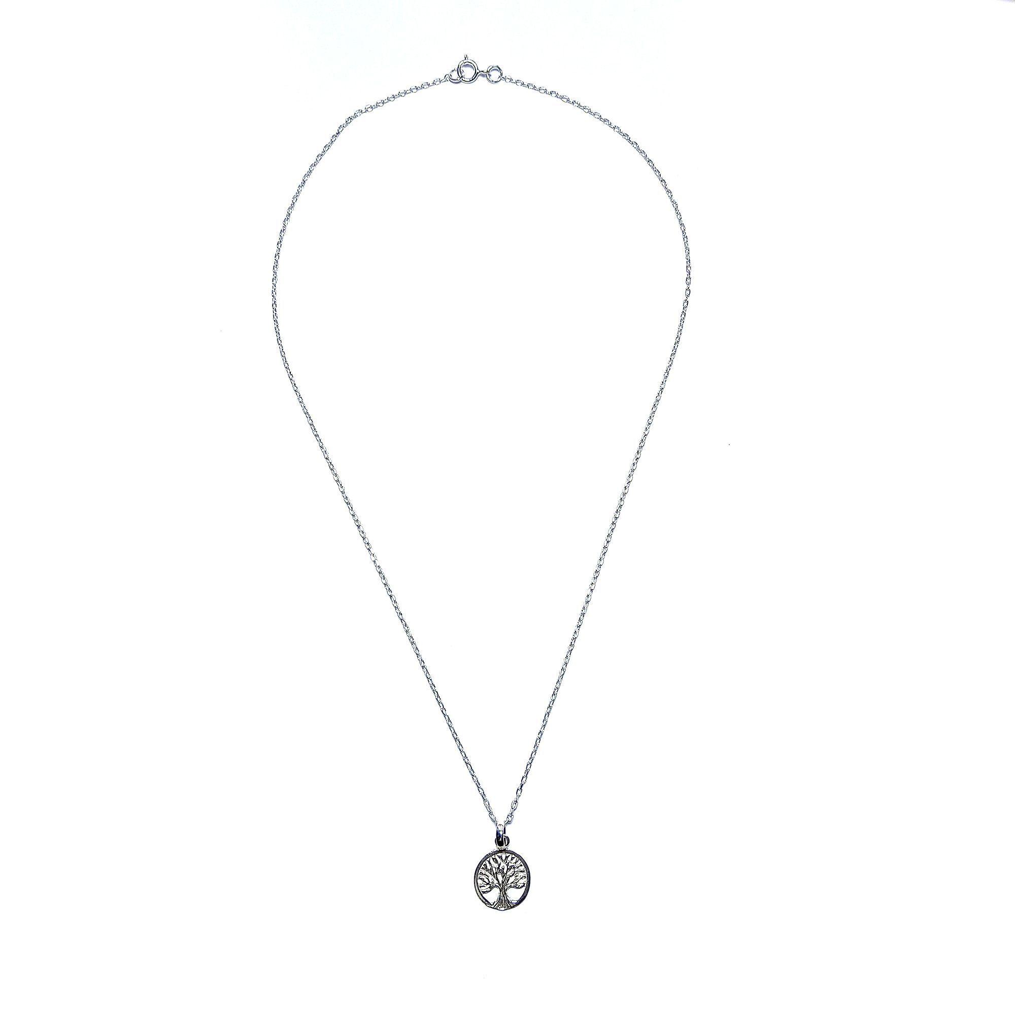 Collar Árbol De La Vida Plata Fina 925-2