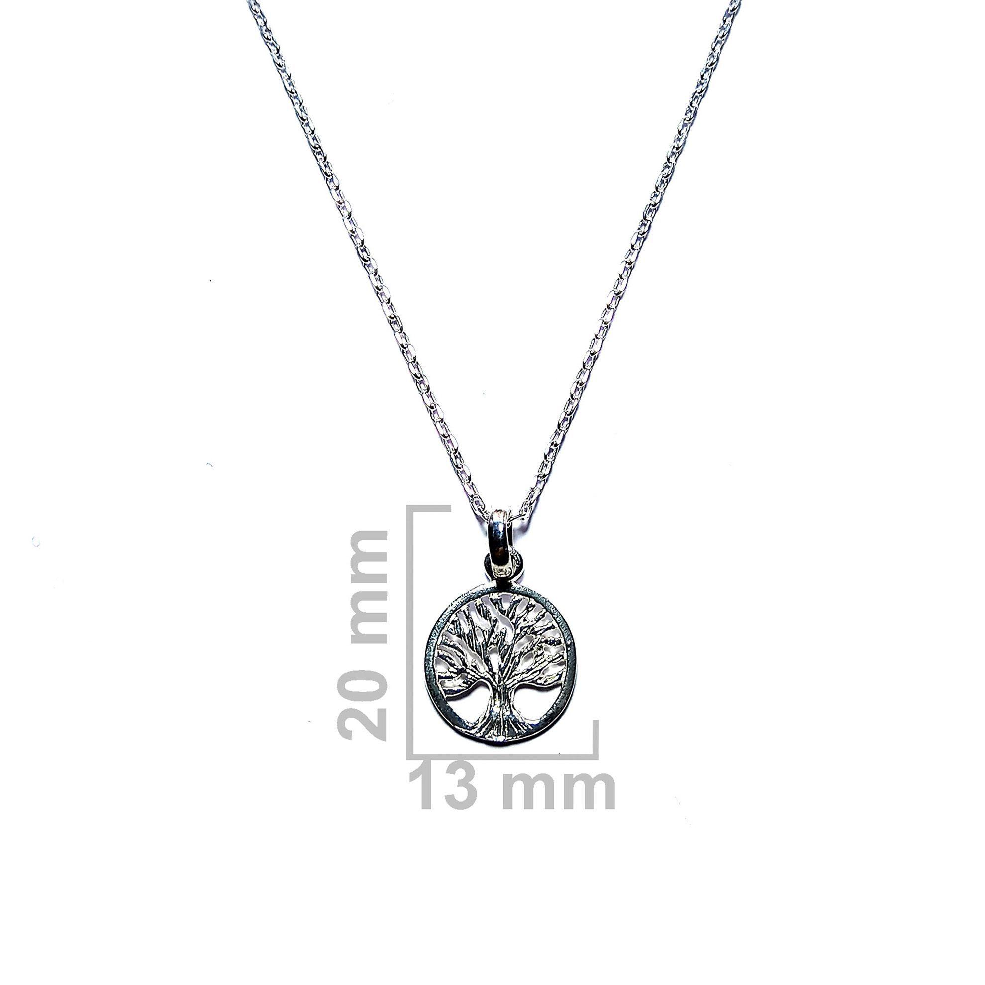 Collar Árbol De La Vida Plata Fina 925-2