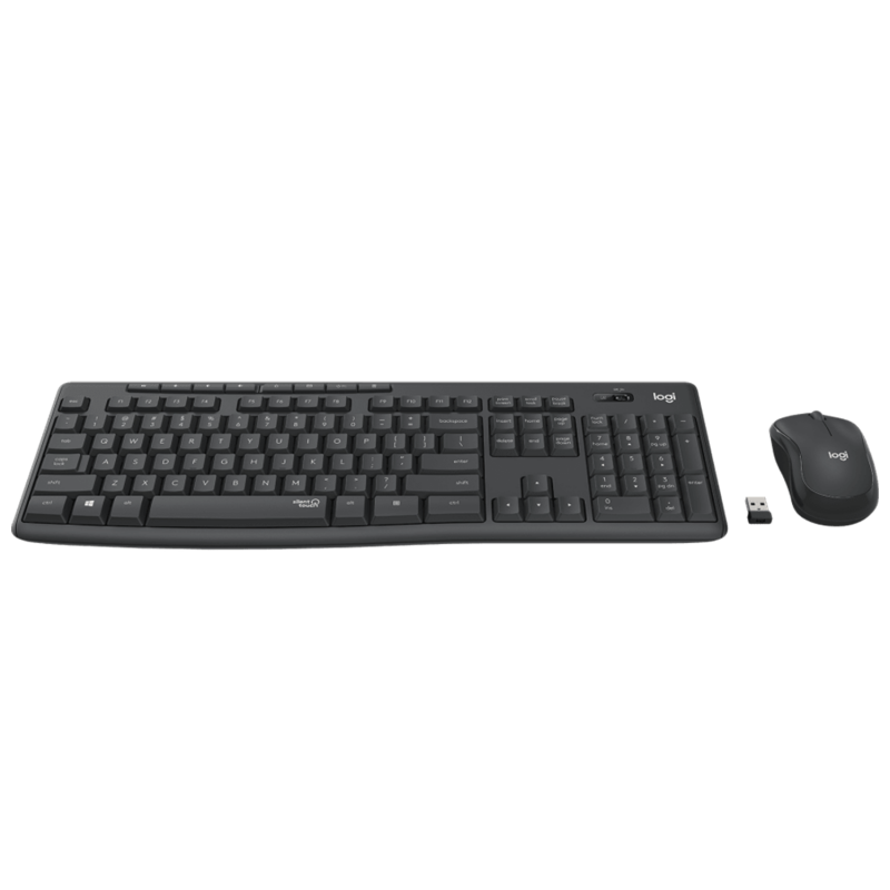 Kit Tec/Mou Logitech  Mk295 Silent Wireless-0