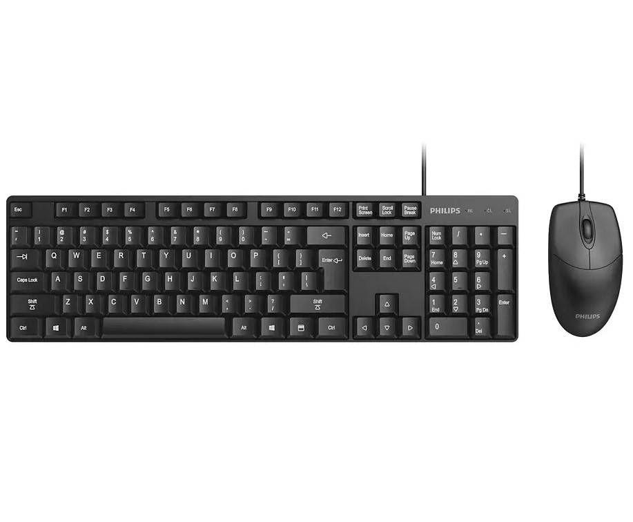 Sp Combo Teclado + Mouse Alambrico Philips-0