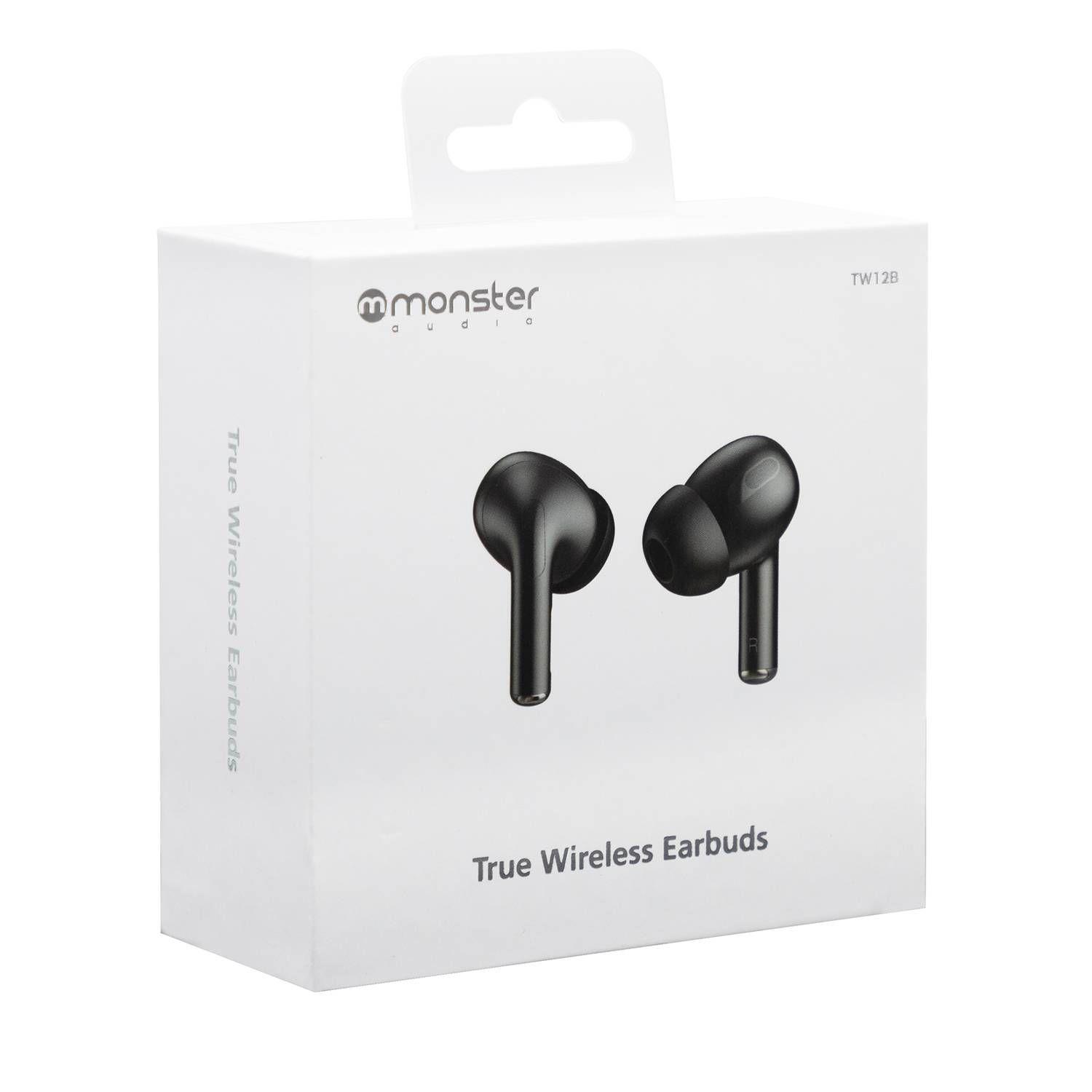 Tw12B Audifono Monster True Wireless Negro-0