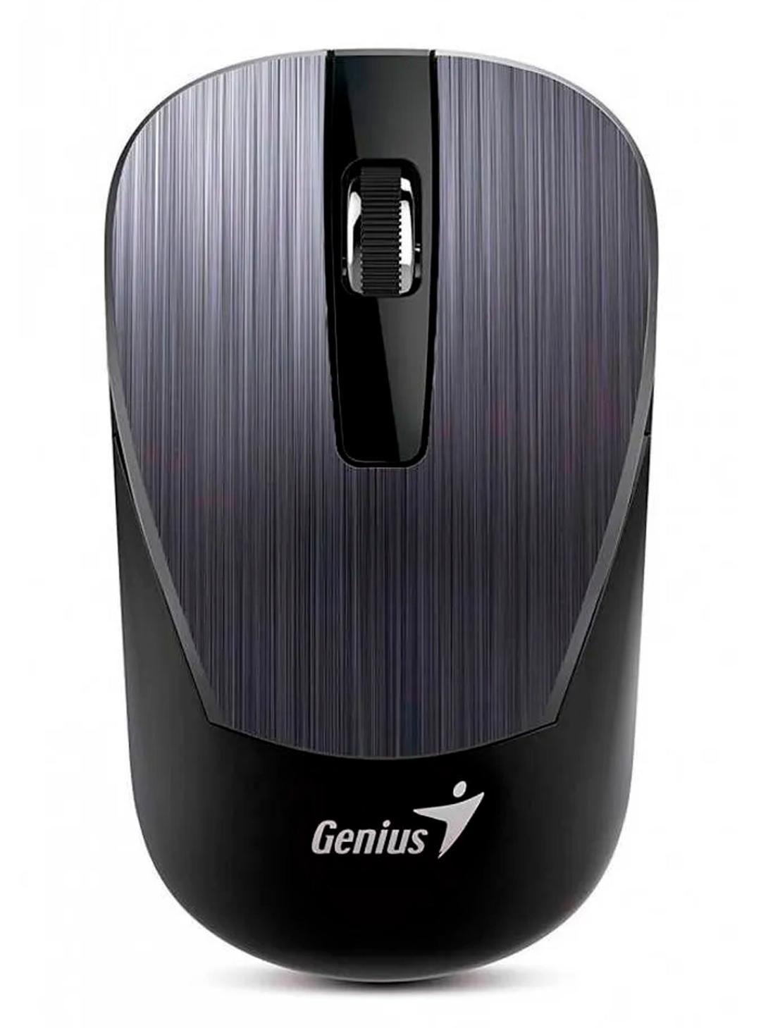 Mouse Inalambrico Nx-7015 Empaque Nuevo Chocolate-0