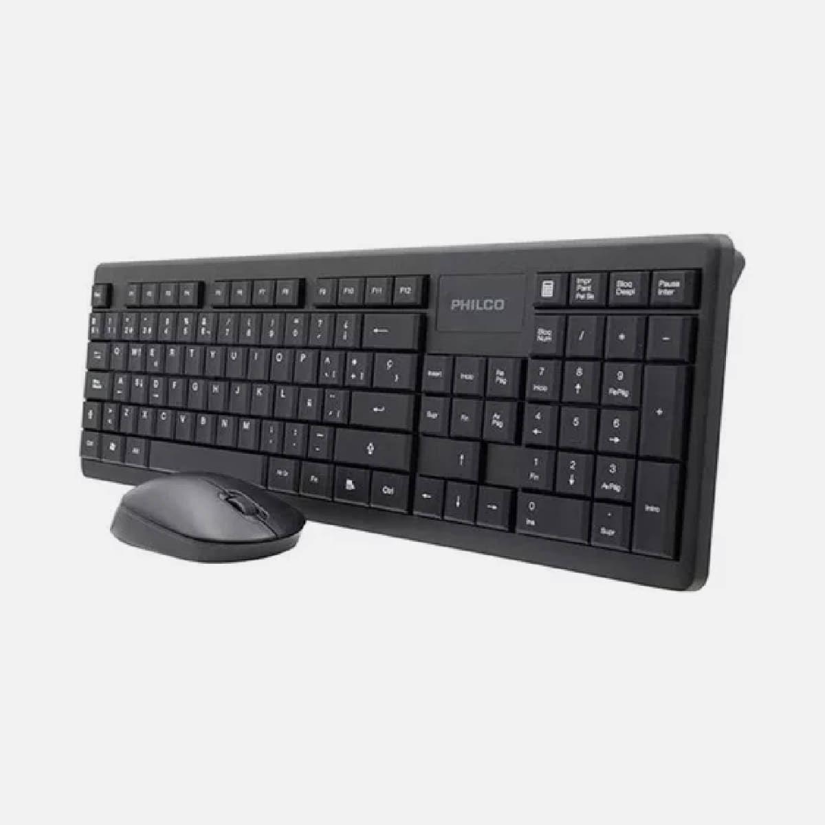 Combo Inal. Mouse + Teclado Ppr6314N Negro-0
