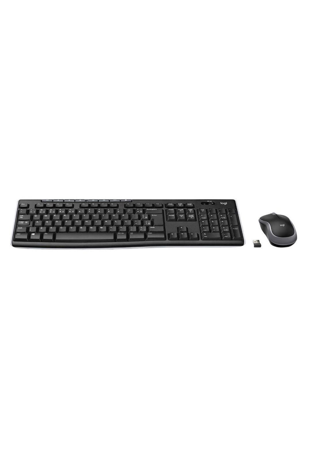 Kit Tec/Mou Logitech Inalam Mk270 Negro-0