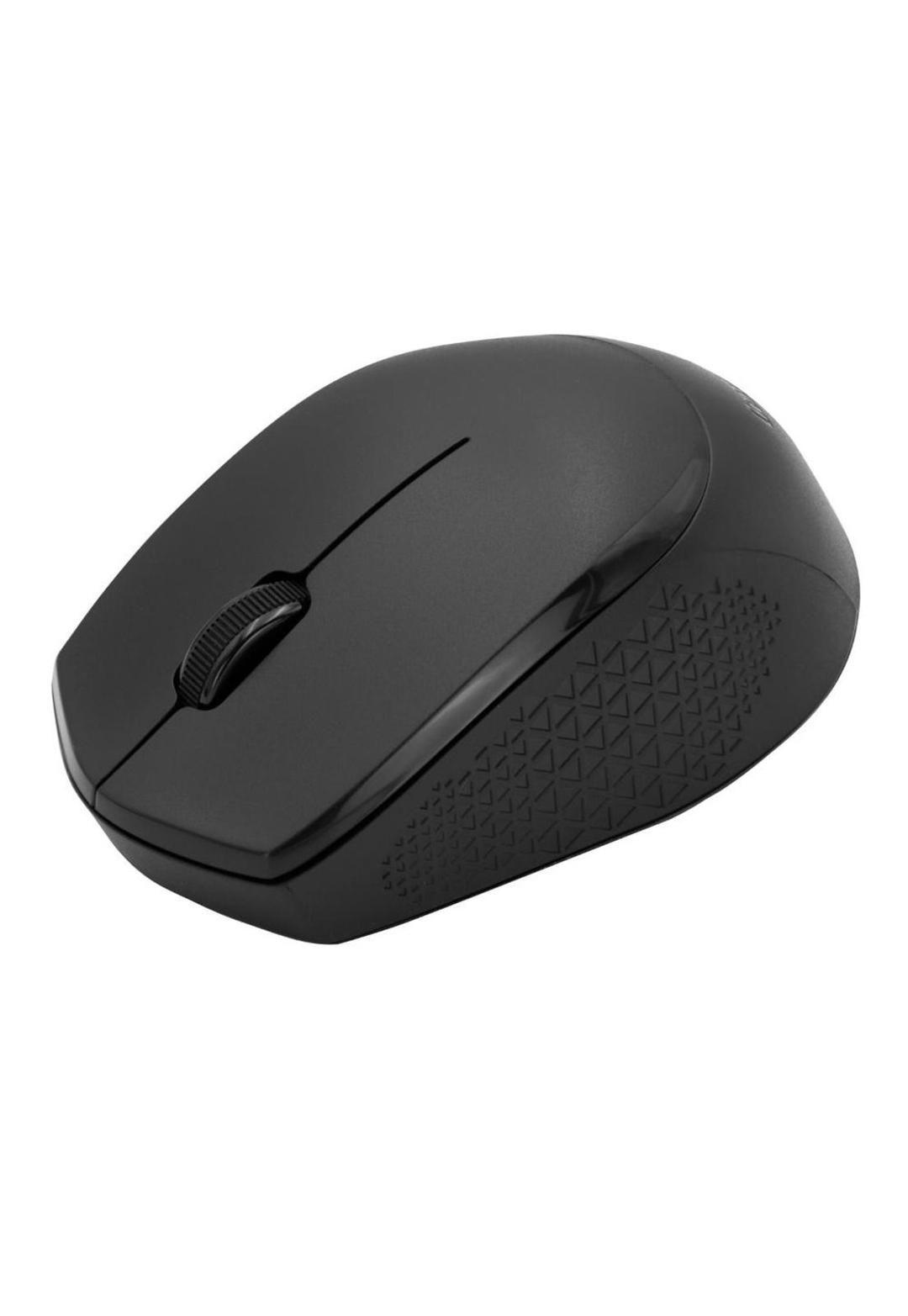 Mouse Inalamb Nx-8000S Silencioso, Ambidiestro, Negro-0