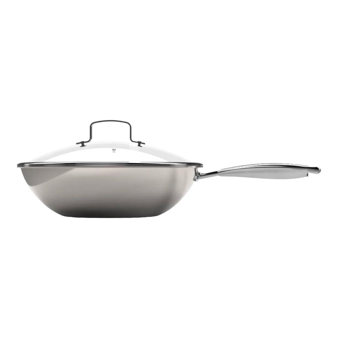 Wok C/Tapa Honey Comb 28 Cm-1