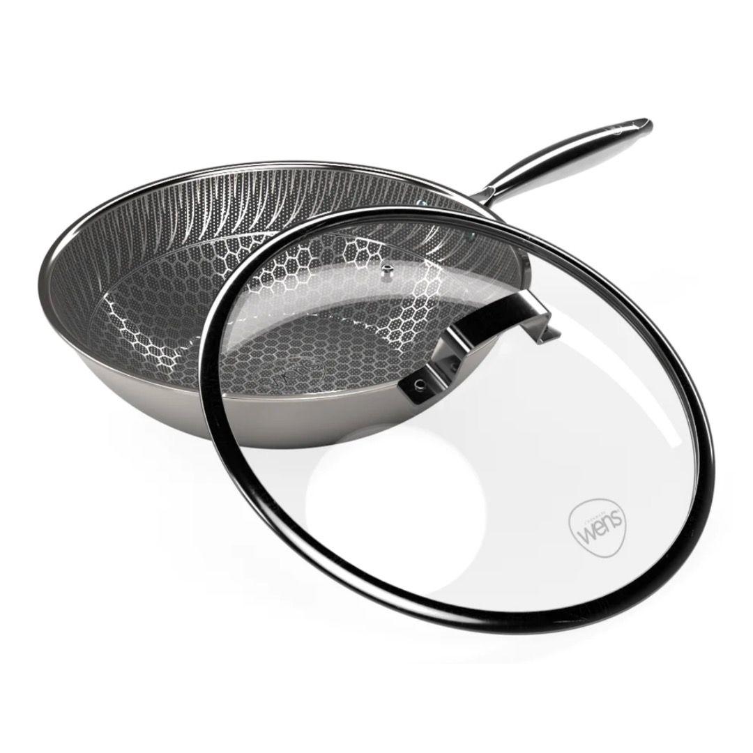 Wok C/Tapa Honey Comb 28 Cm-3