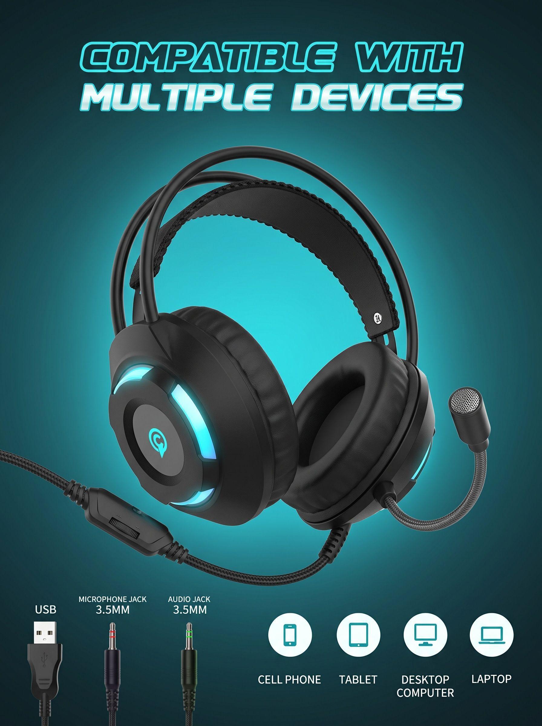 Audifonos Celebrat Gm 1 Gamer E sports-2